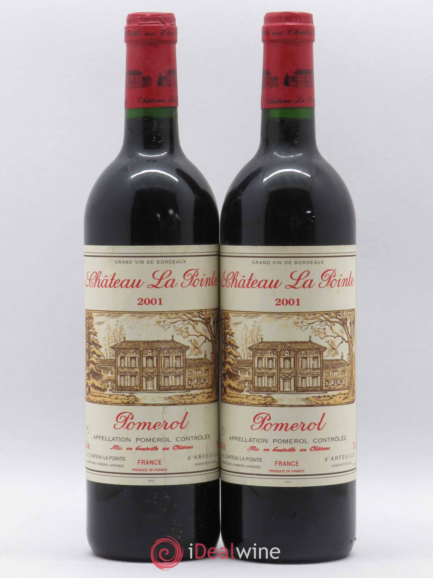 Château la Pointe 2001 - Lot de 2 bouteilles - 0