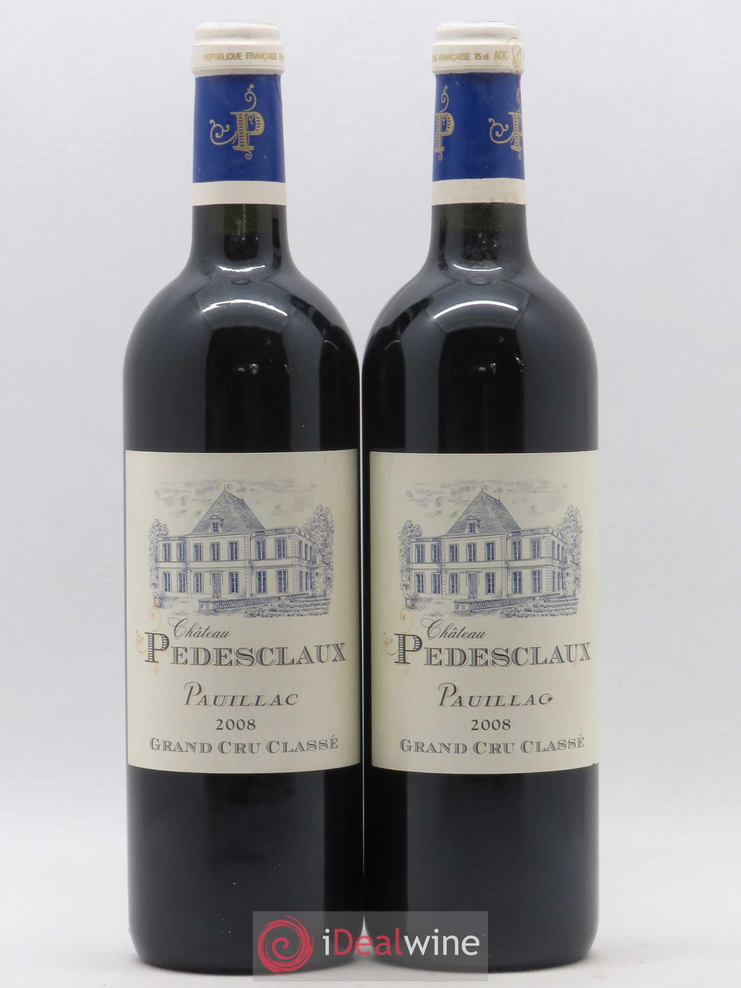 Château Pedesclaux 5ème Grand Cru Classé 2008 - Lot de 2 bouteilles - 0