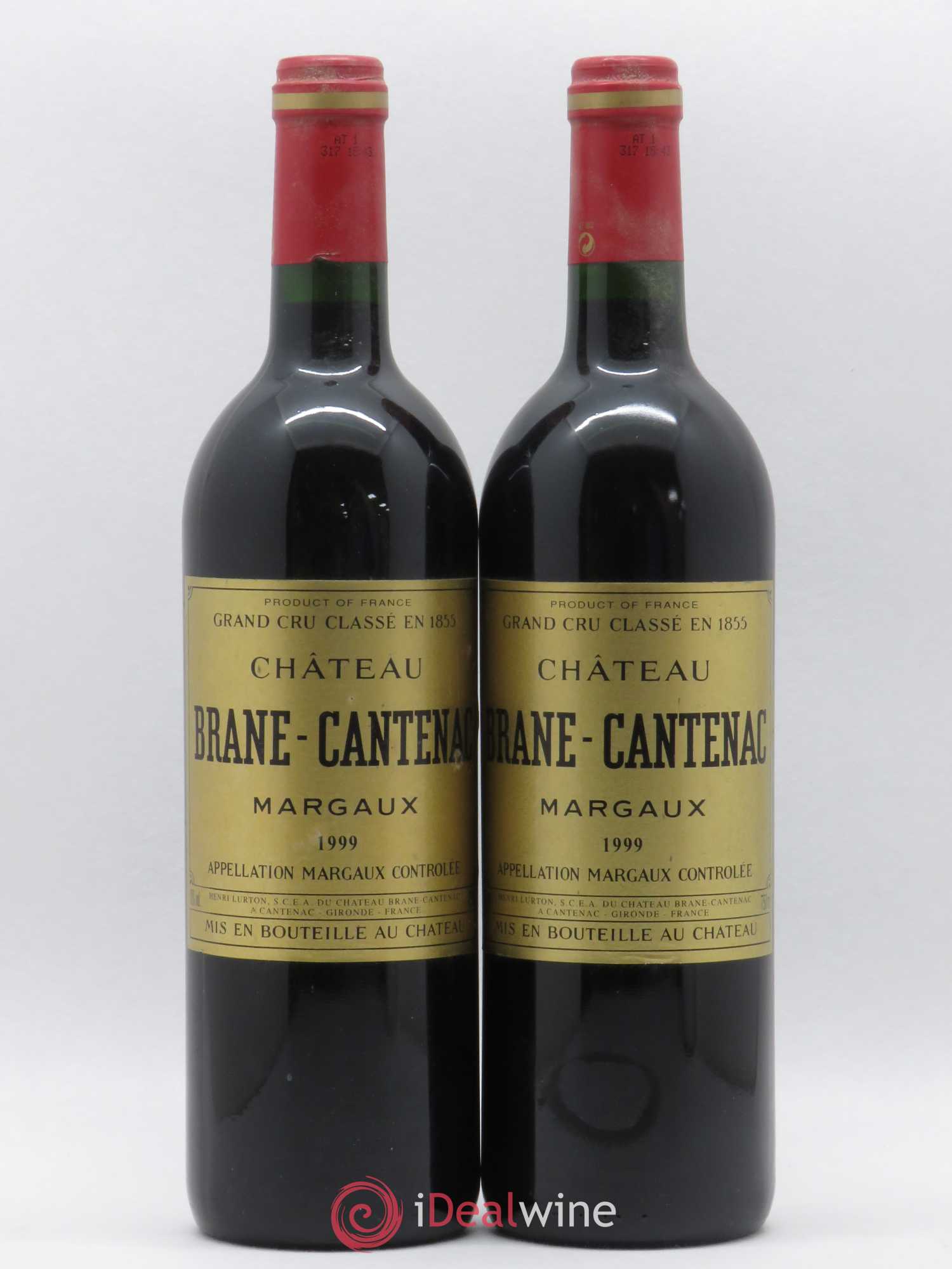 Château Brane Cantenac 2ème Grand Cru Classé 1999 - Lot de 2 bouteilles - 0