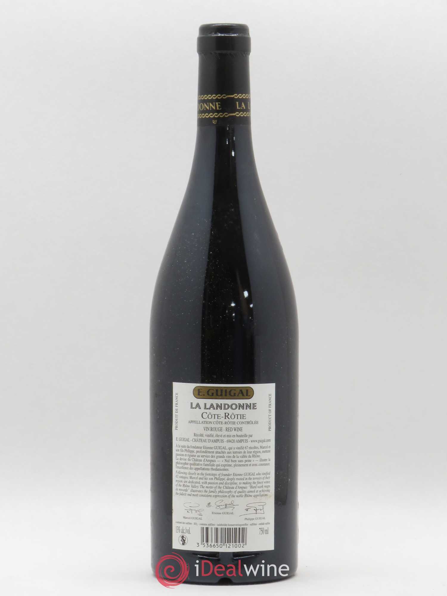 Côte-Rôtie La Landonne Guigal 2005 - Lot de 1 bouteille - 1