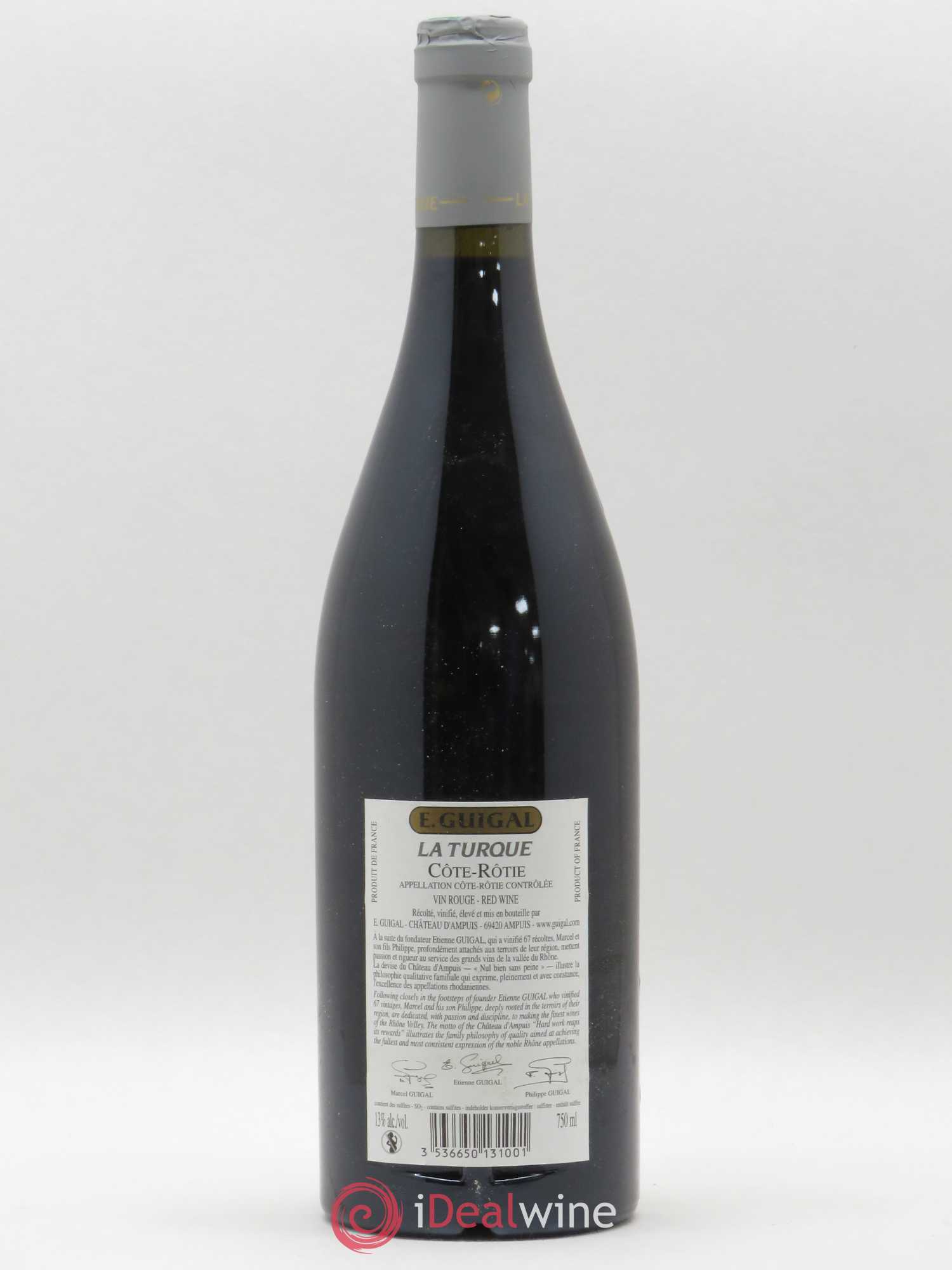 Côte-Rôtie La Turque Guigal 2005 - Lot de 1 bouteille - 1