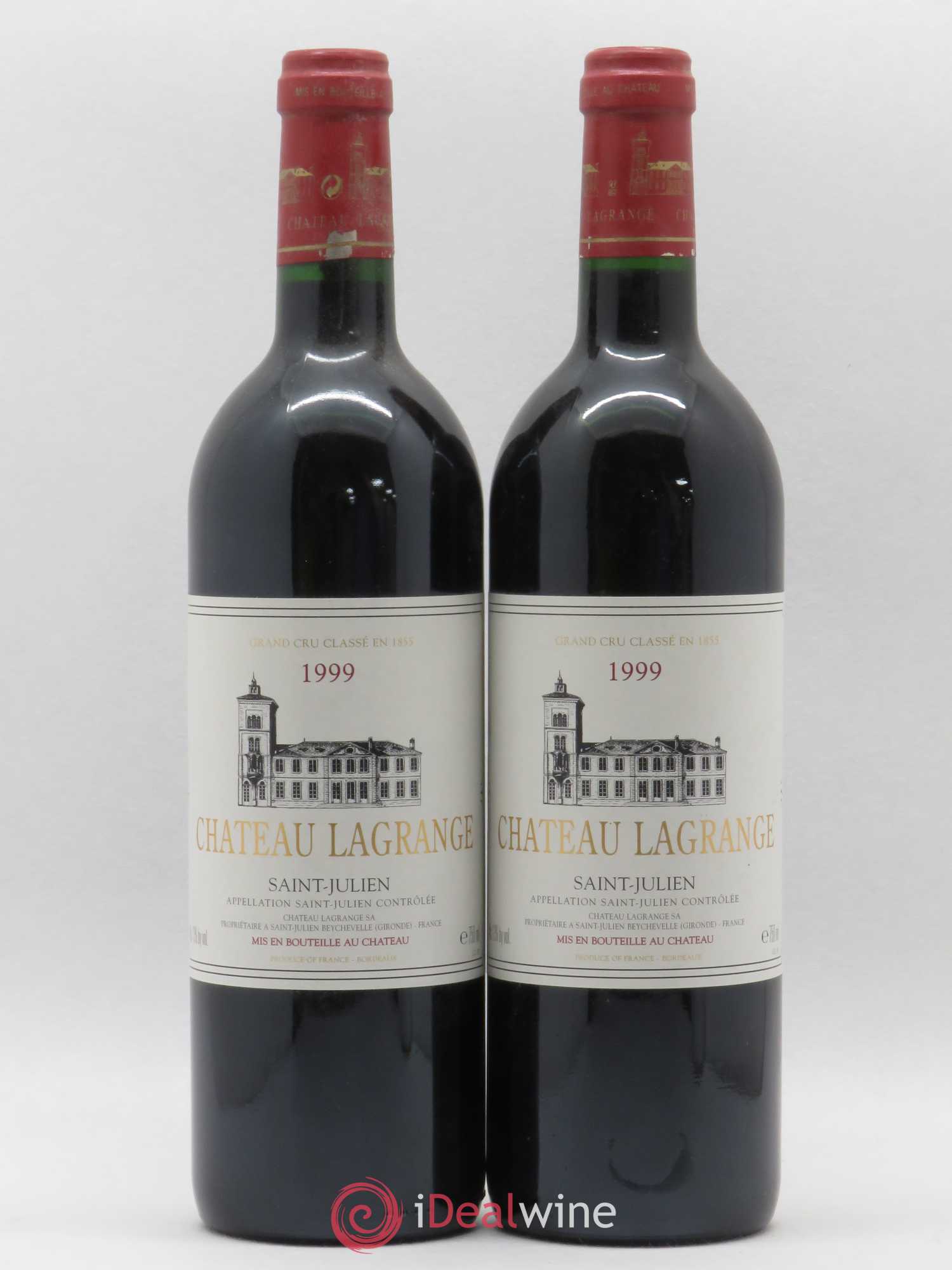 Château Lagrange 3ème Grand Cru Classé 1999 - Lot de 2 bouteilles - 0