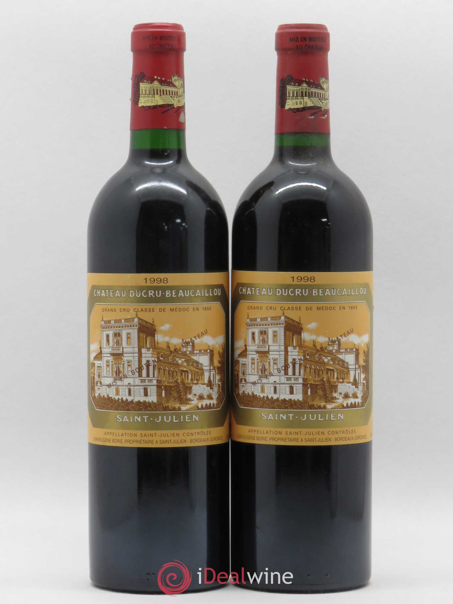 Château Ducru Beaucaillou 2ème Grand Cru Classé 1998 - Lot de 2 bouteilles - 0