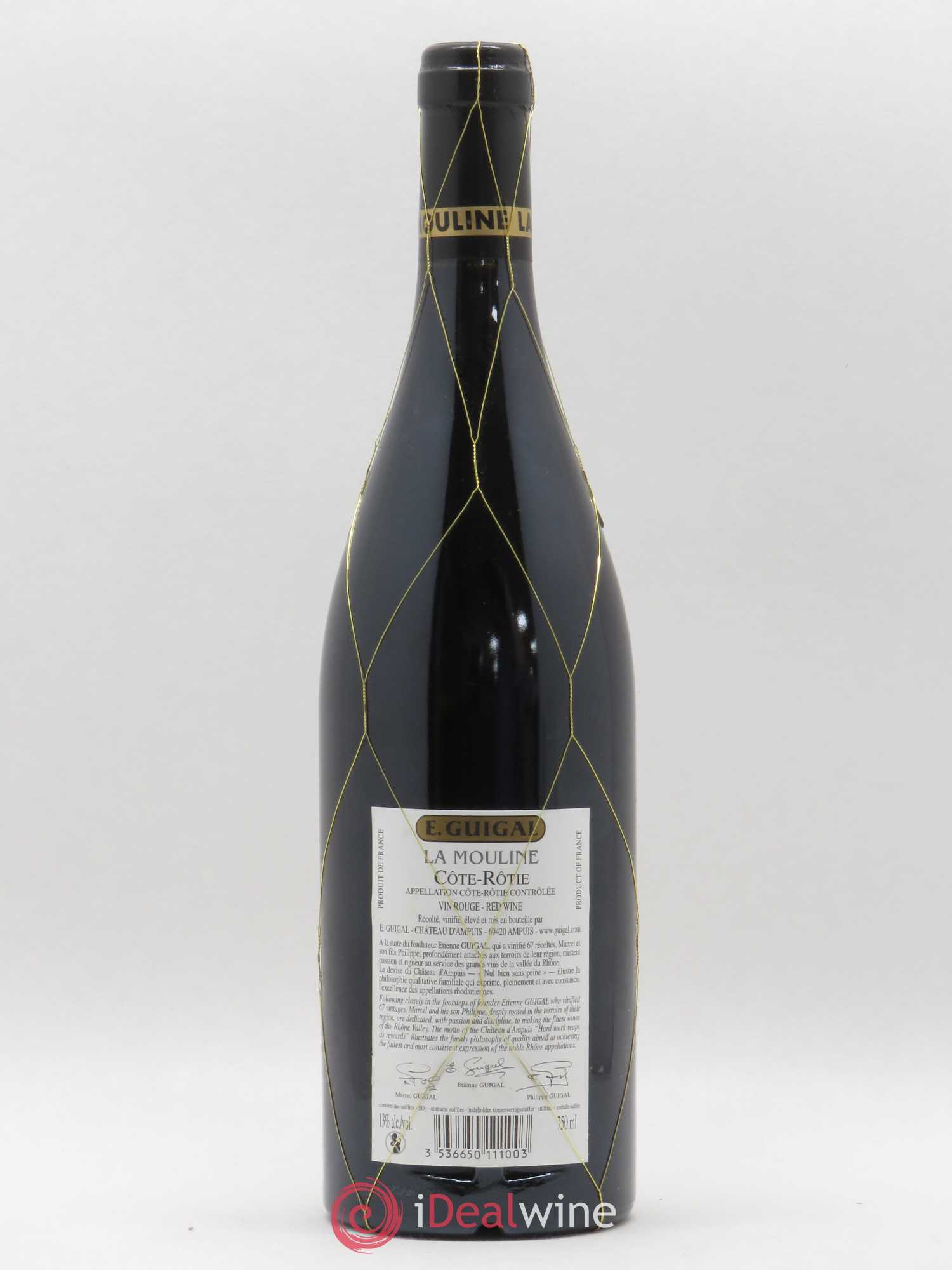 Côte-Rôtie La Mouline Guigal 2005 - Lot de 1 bouteille - 1