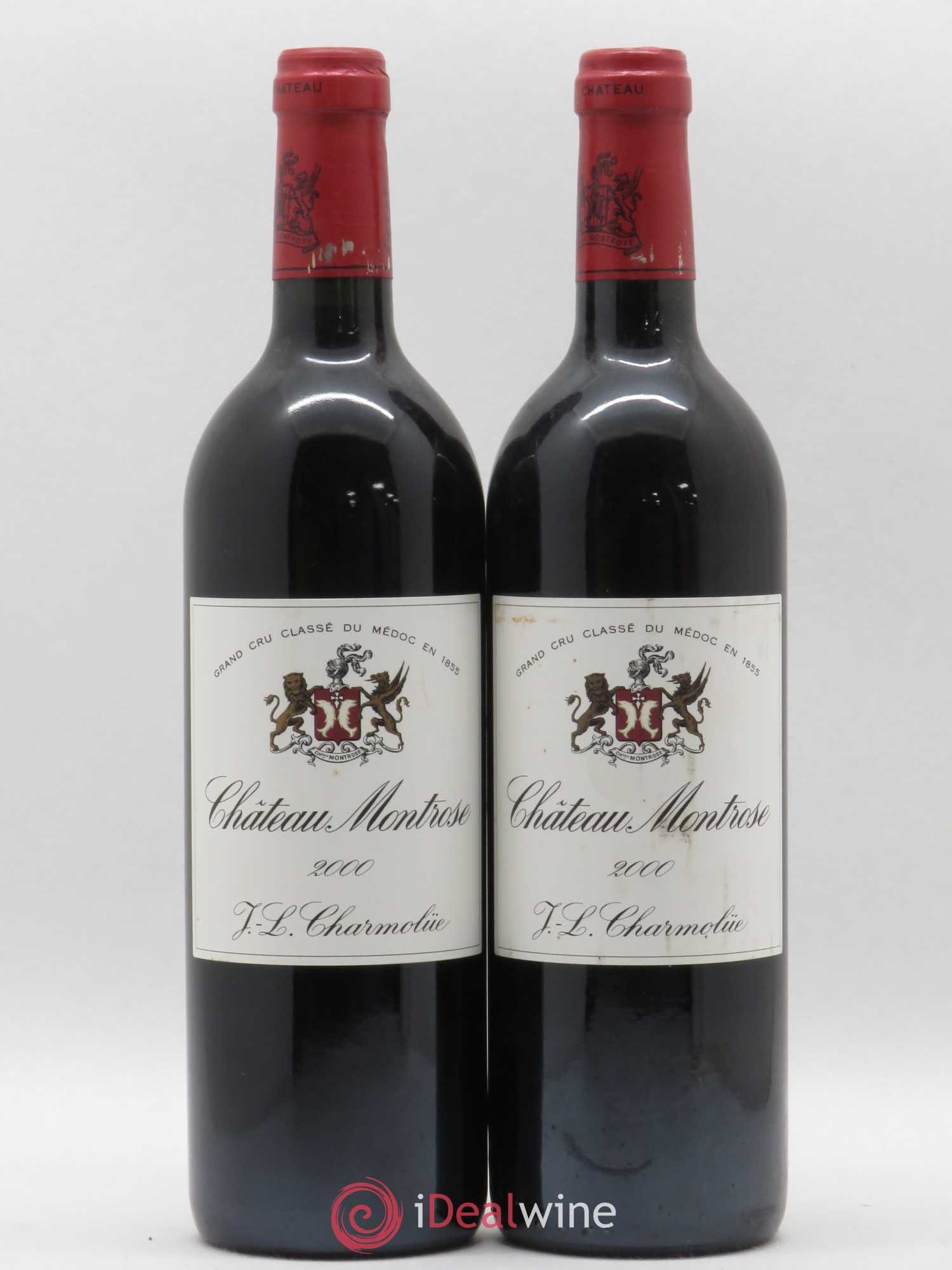 Château Montrose 2ème Grand Cru Classé 2000 - Lot de 2 bouteilles - 0