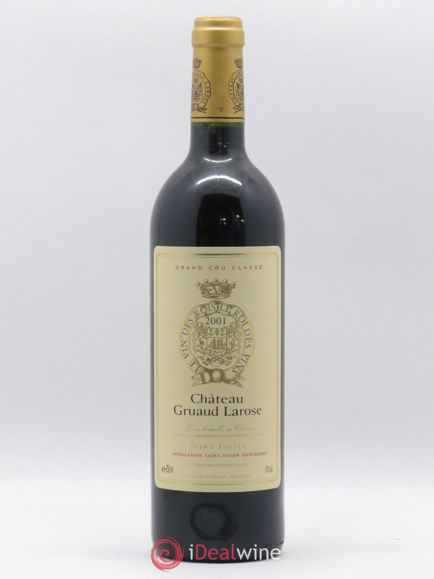 Château Gruaud Larose 2ème Grand Cru Classé 2001 - Lot de 1 bouteille - 0