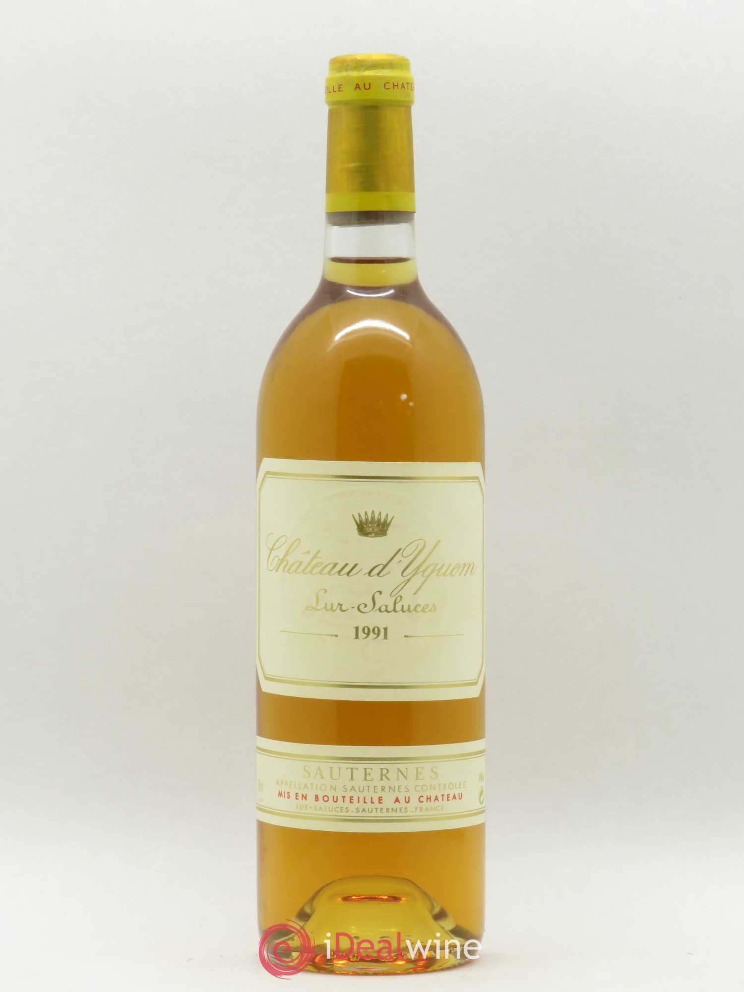 Château d' Yquem 1er Cru Classé Supérieur 1991 - Lot de 1 bouteille - 0