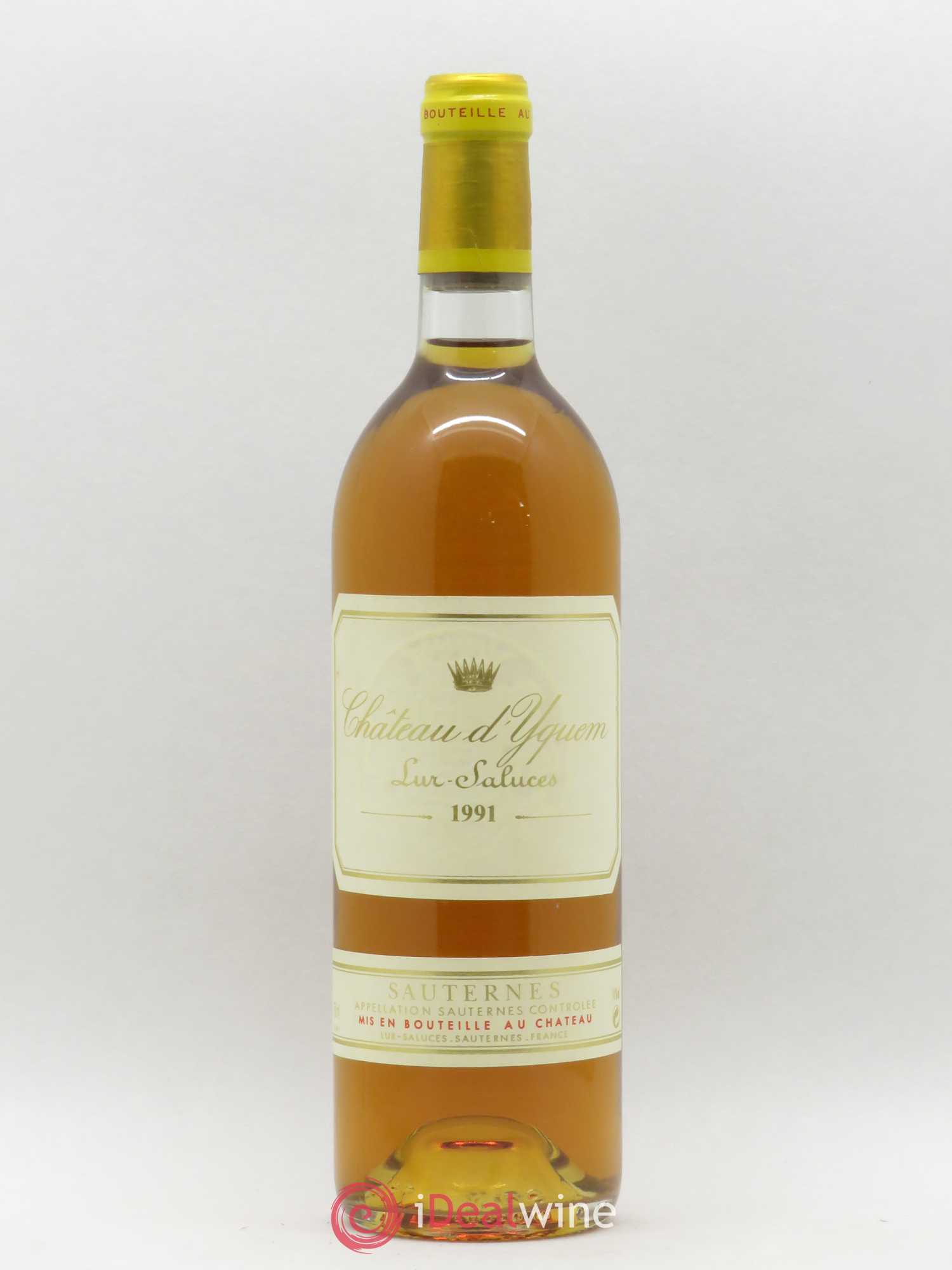 Château d' Yquem 1er Cru Classé Supérieur 1991 - Lotto di 1 bottiglia - 0