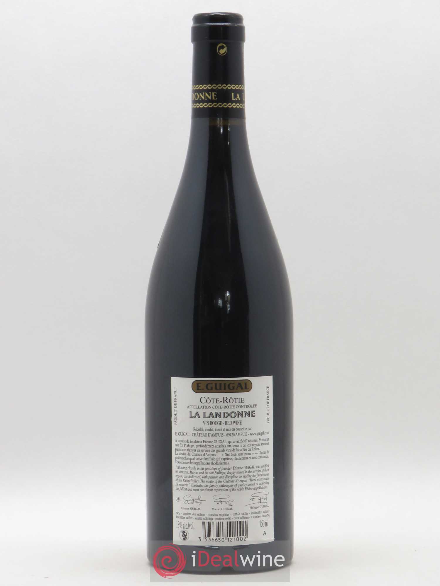 Côte-Rôtie La Landonne Guigal 2008 - Lot de 1 bouteille - 1