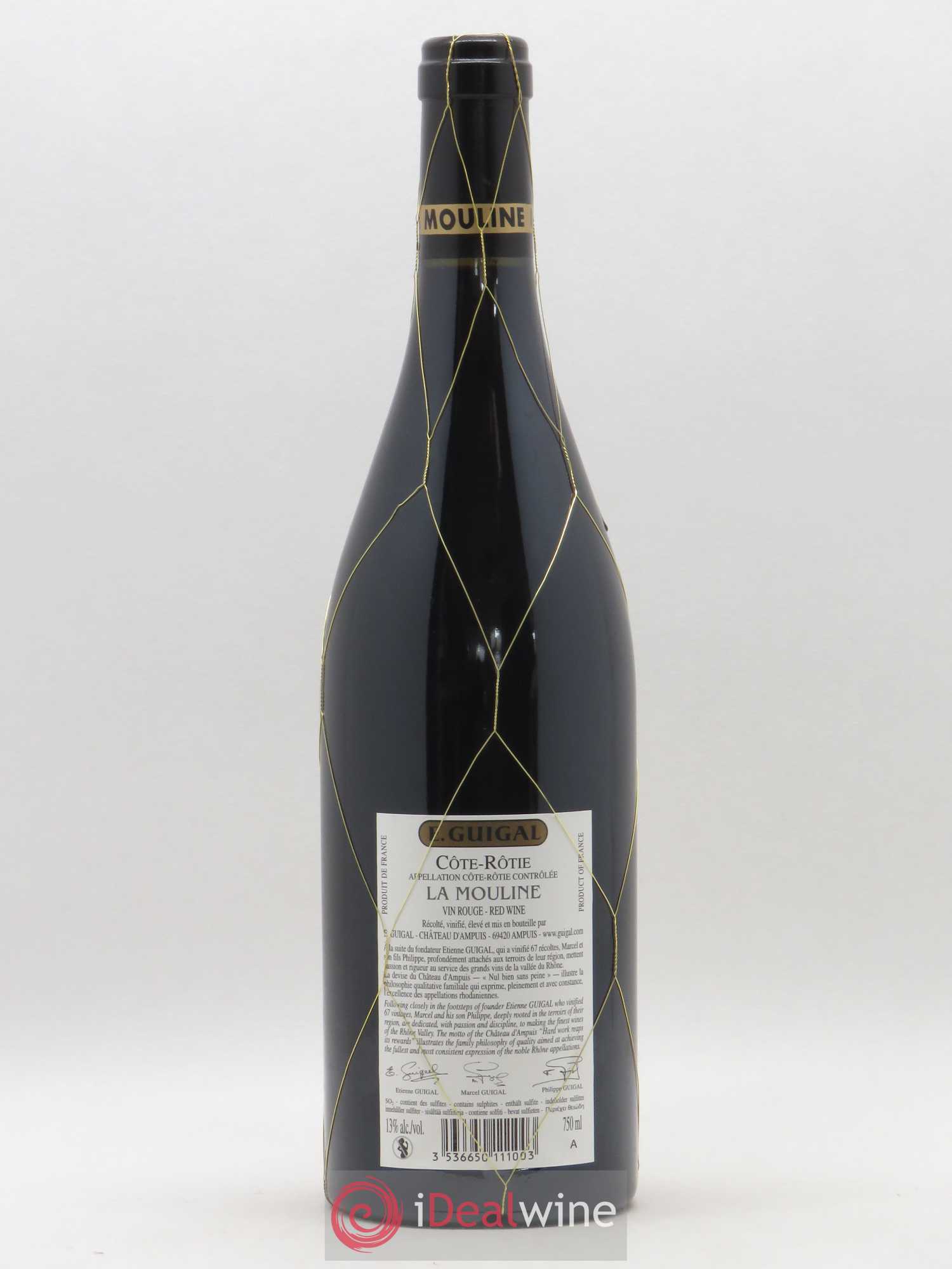 Côte-Rôtie La Mouline Guigal 2008 - Lot de 1 bouteille - 1