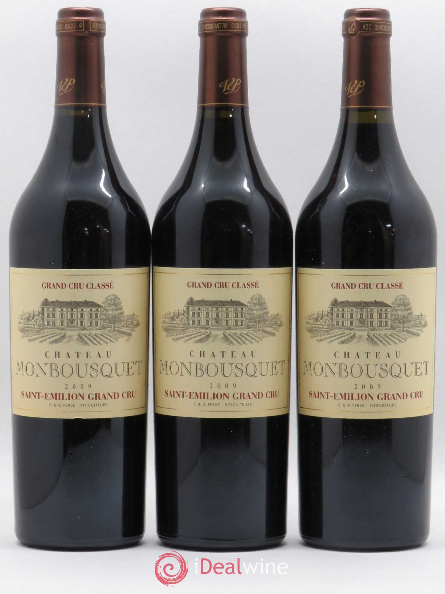 Château Monbousquet Grand Cru Classé 2009 - Lot de 6 bouteilles - 1