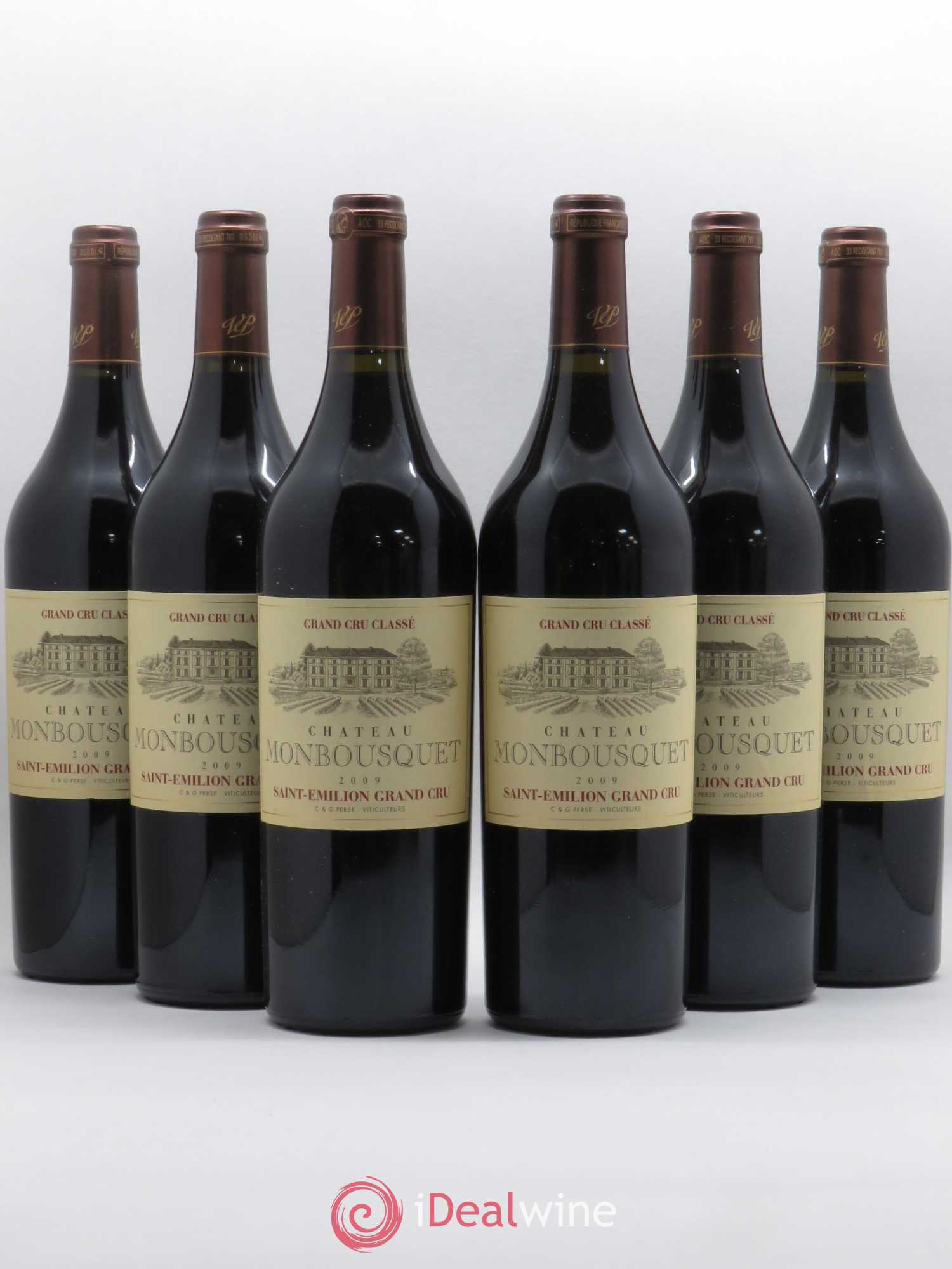 Château Monbousquet Grand Cru Classé 2009 - Lot de 6 bouteilles - 0