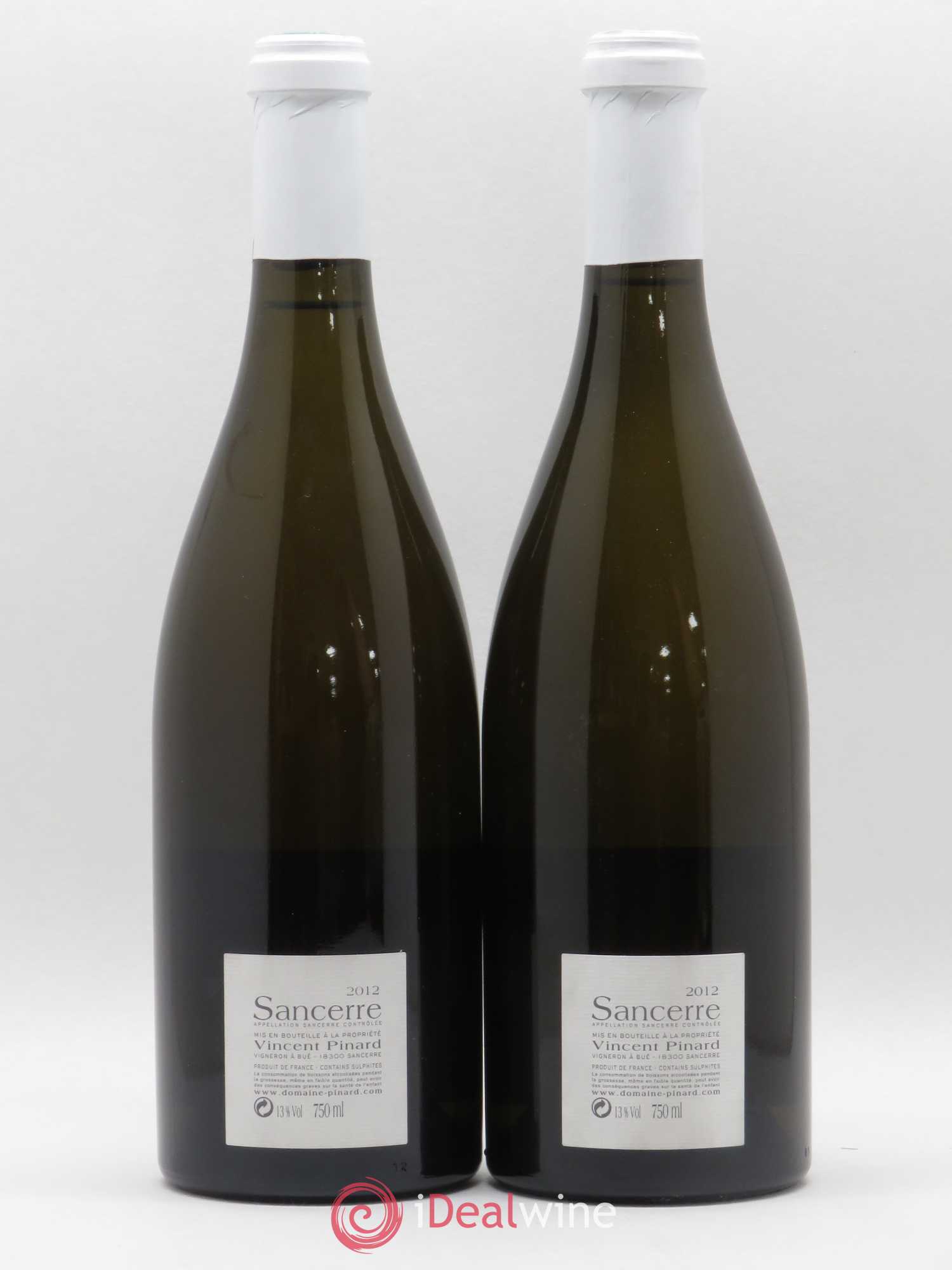 Sancerre Chêne Marchand Vincent Pinard 2012 - Lot de 2 bouteilles - 1