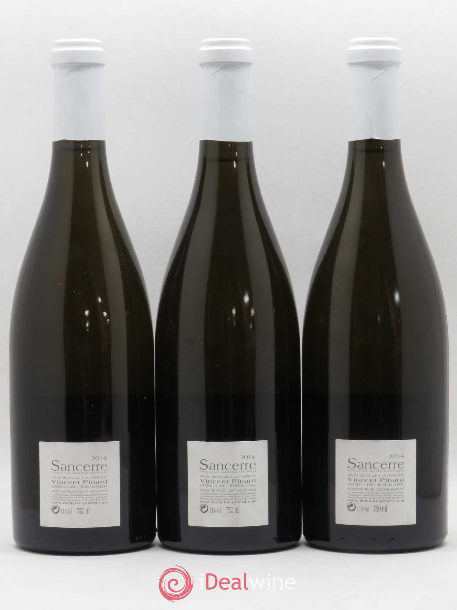 Sancerre Chêne Marchand Vincent Pinard 2014 - Lot de 3 bouteilles - 1