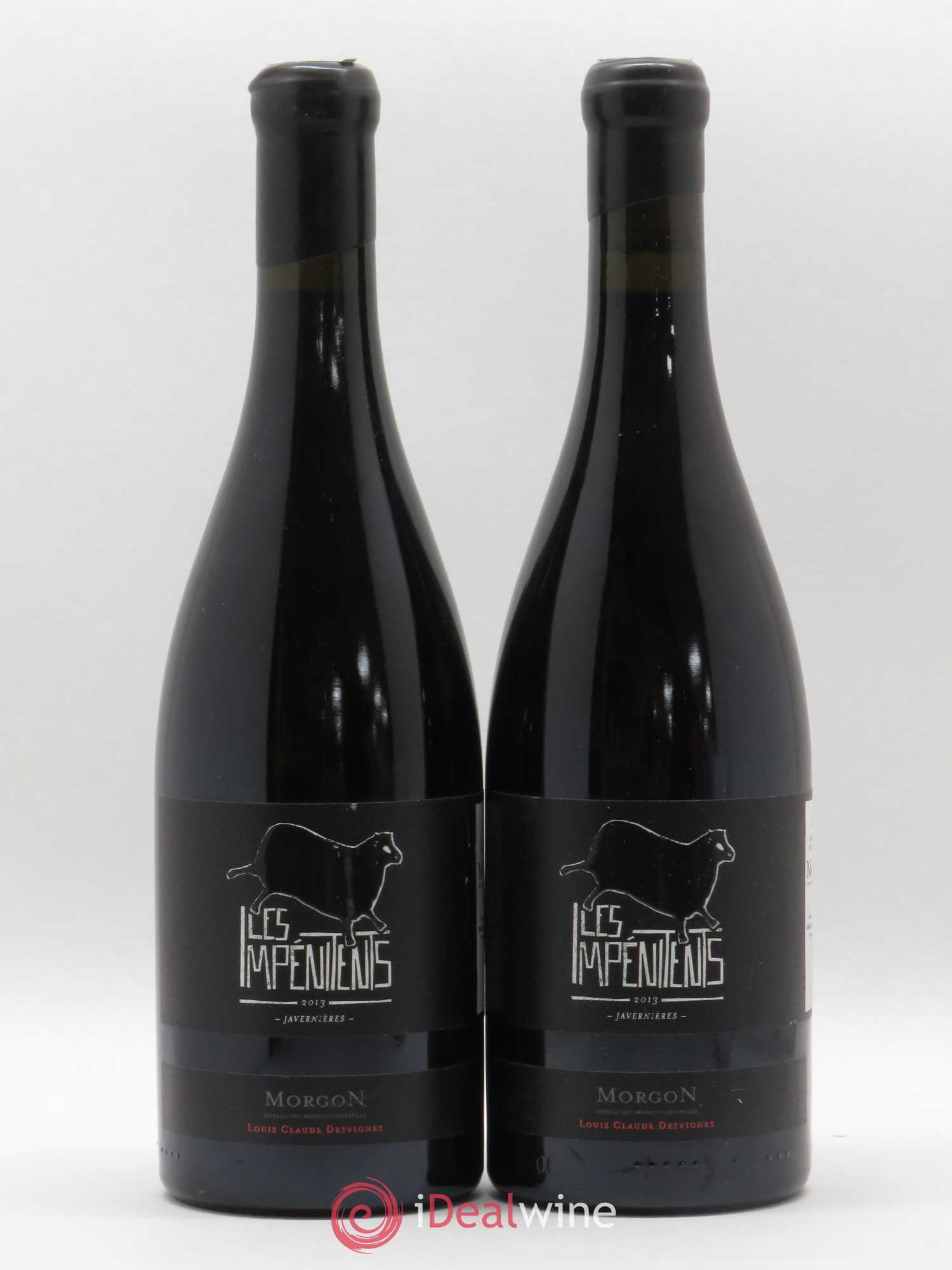 Morgon Javernières Les Impénitents Louis-Claude Desvignes 2013 - Lot de 2 bouteilles - 0