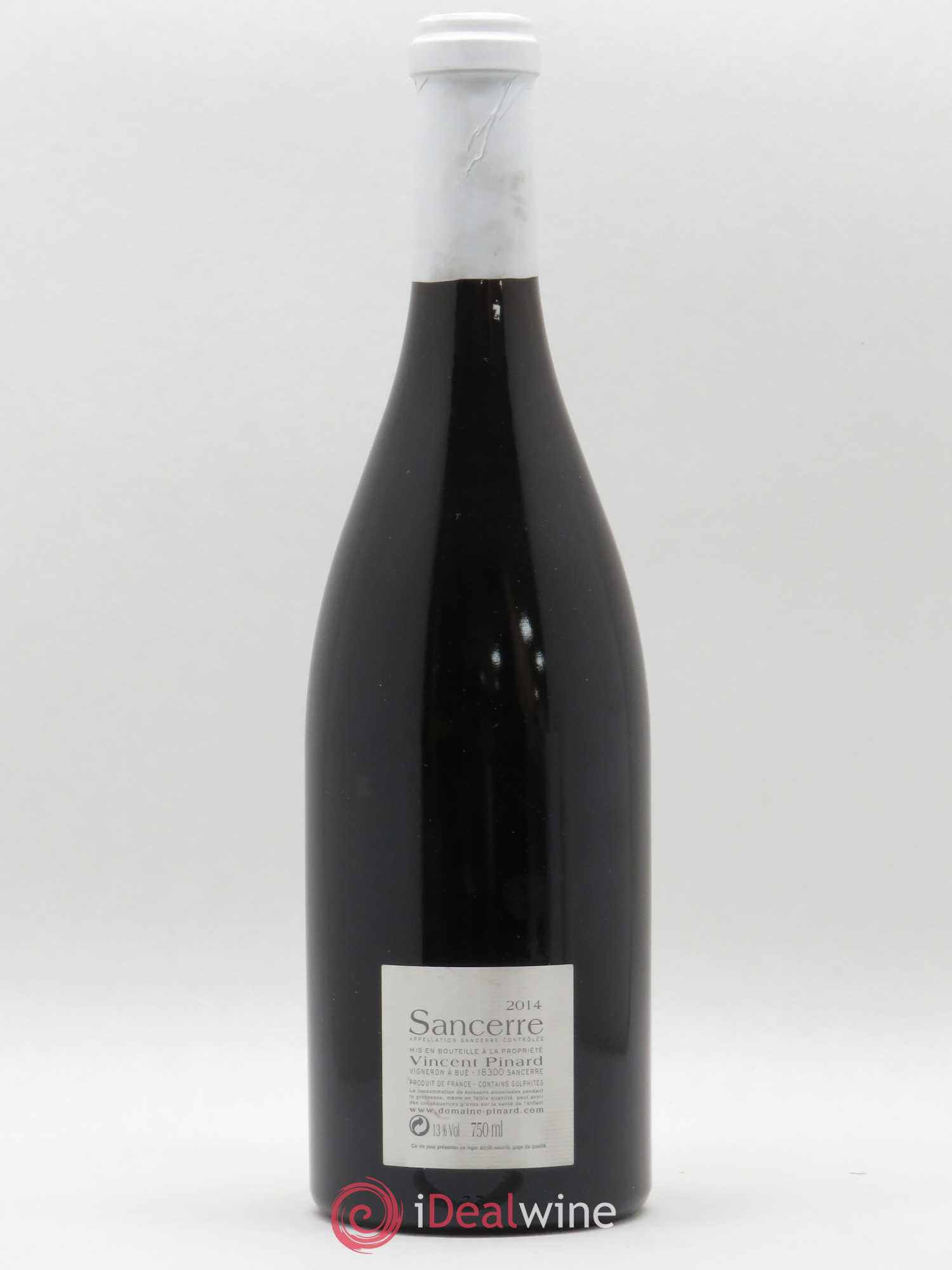 Sancerre Vendanges Entières Vincent Pinard 2014 - Lot de 1 bouteille - 1