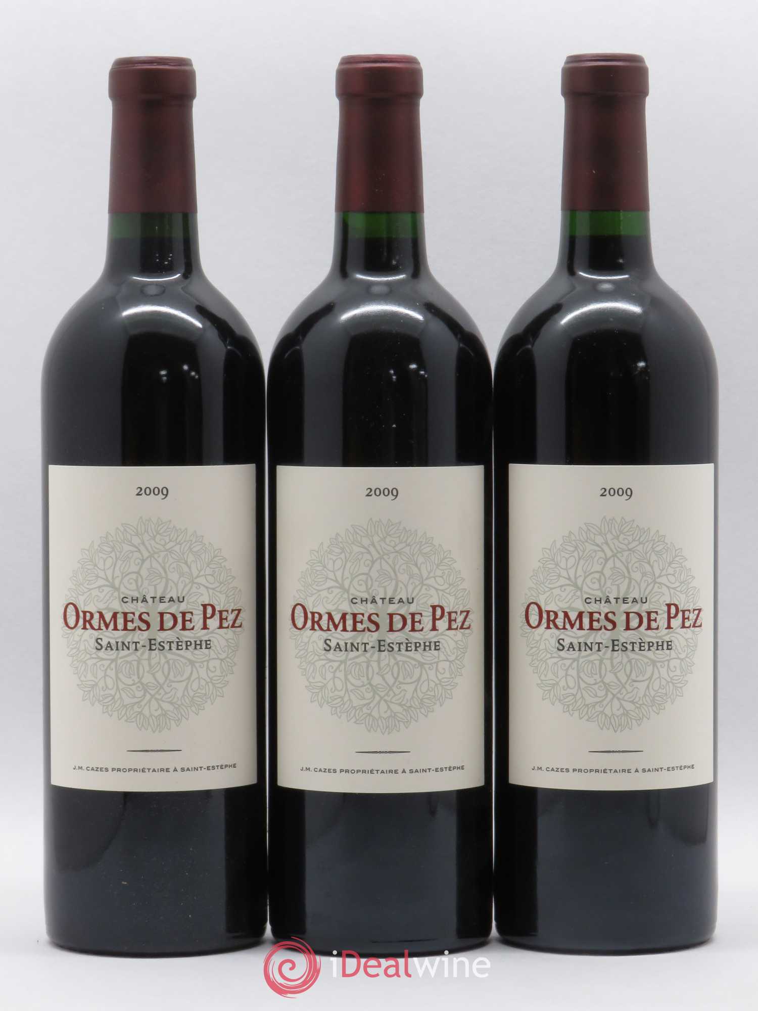 Château les Ormes de Pez 2009 - Lot de 3 bouteilles - 0