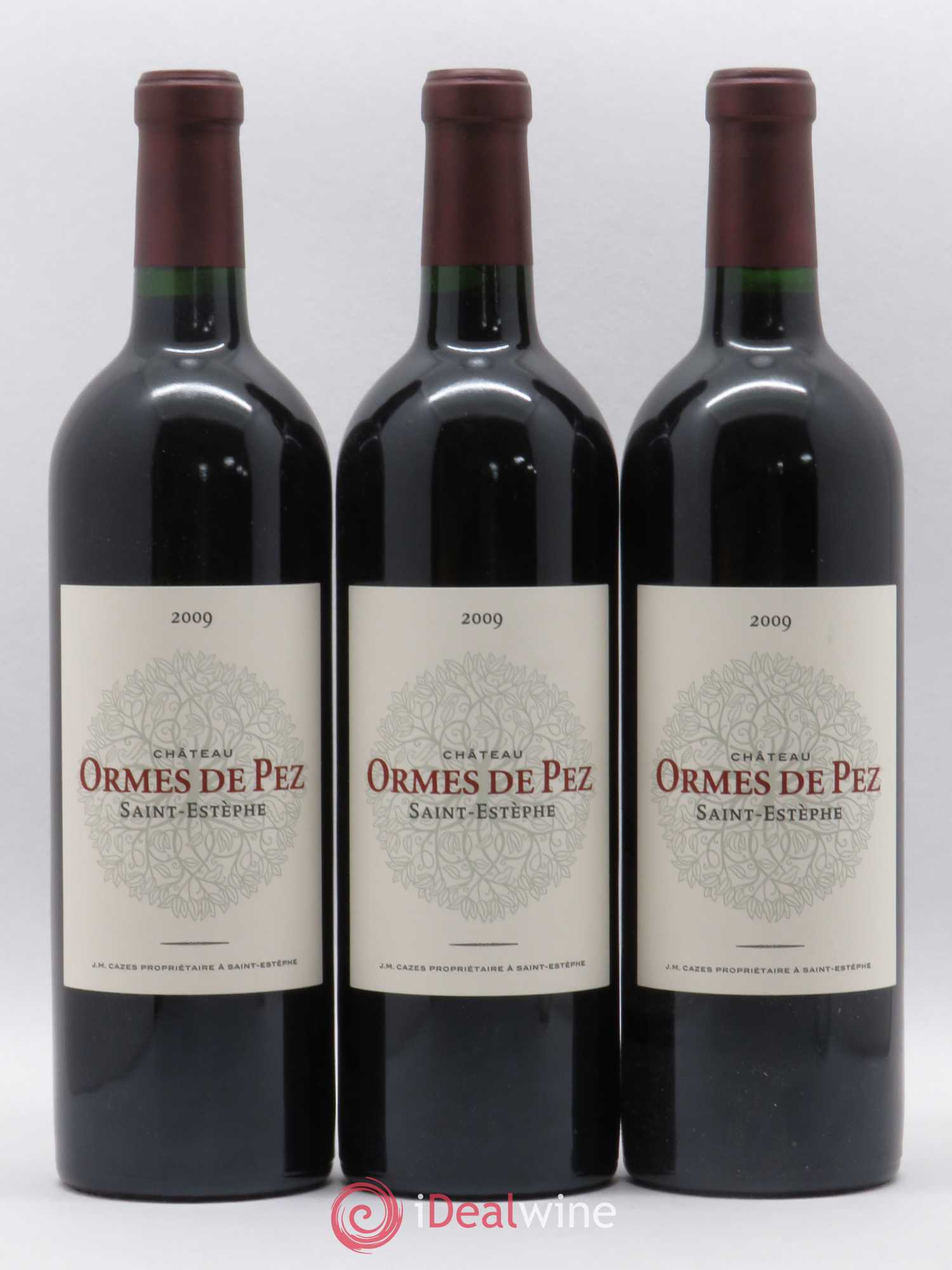 Château les Ormes de Pez 2009 - Lot de 3 bouteilles - 0