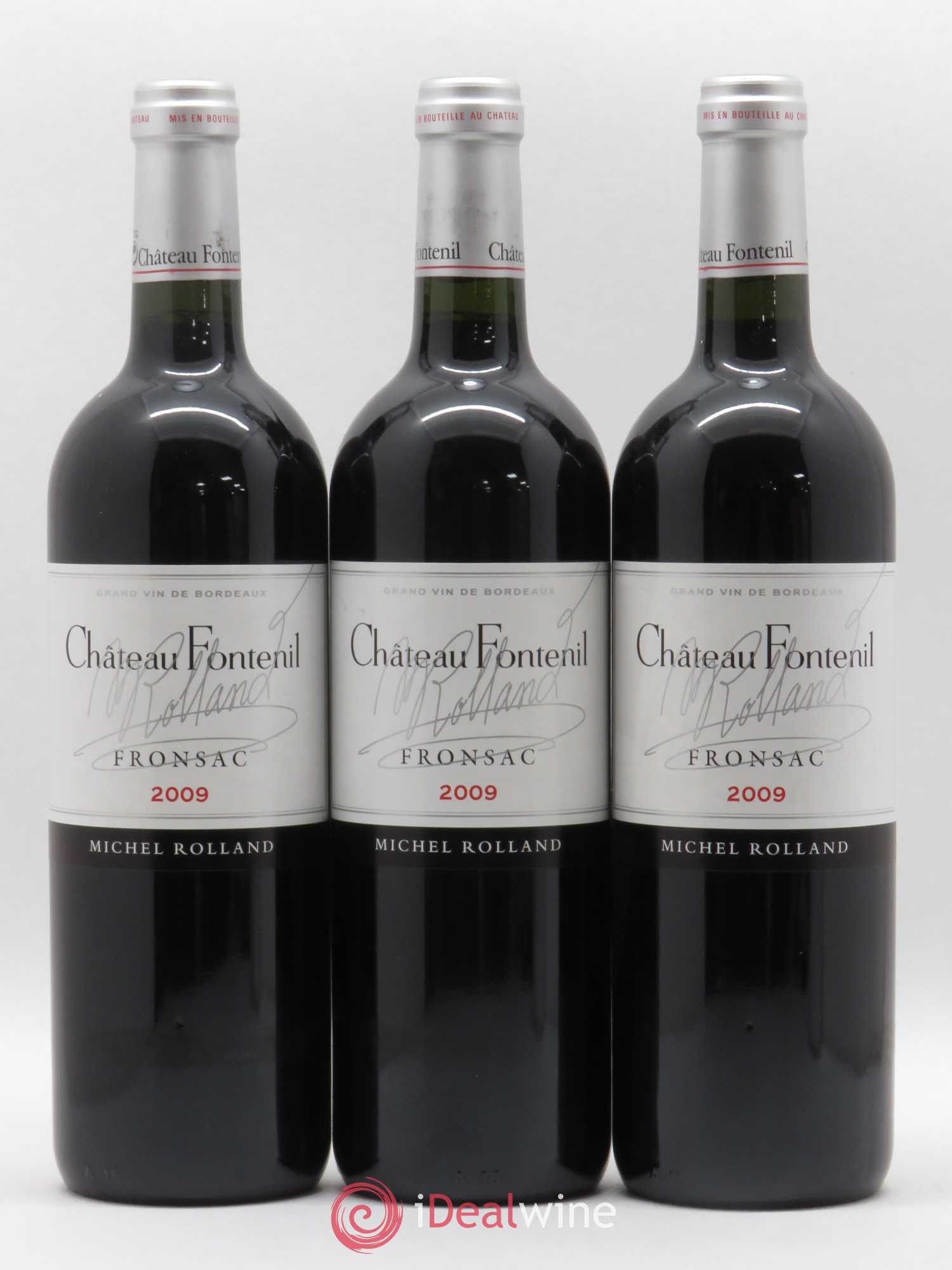 Château Fontenil 2009 - Lot de 3 bouteilles - 0