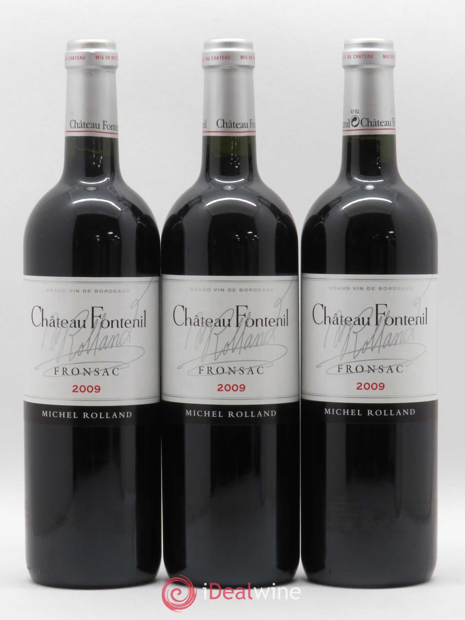 Château Fontenil 2009 - Lot de 3 bouteilles - 0