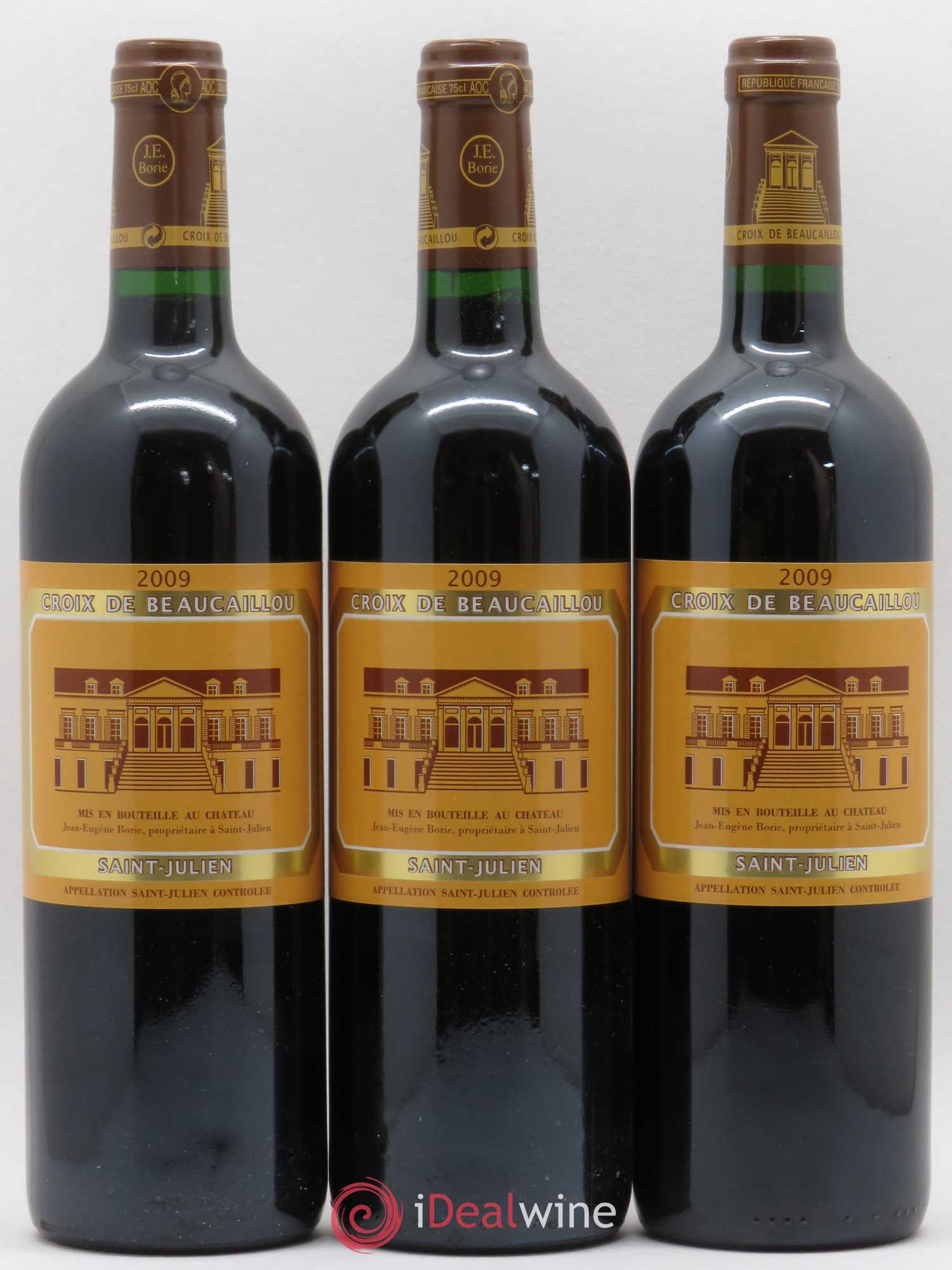 La Croix de Beaucaillou Second Vin 2009 - Lot de 6 bouteilles - 1