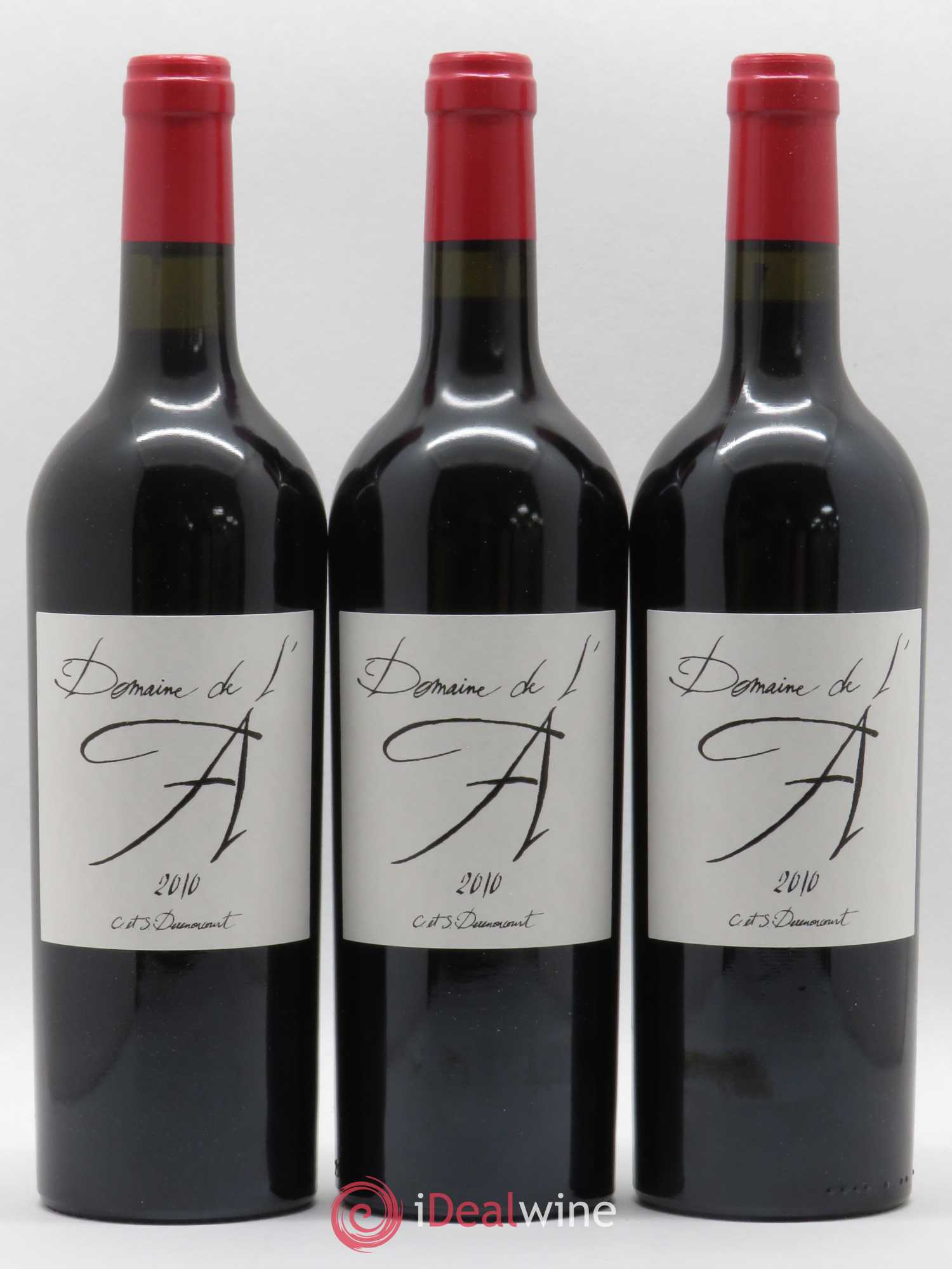 Domaine de l'A 2010 - Lot de 6 bouteilles - 1