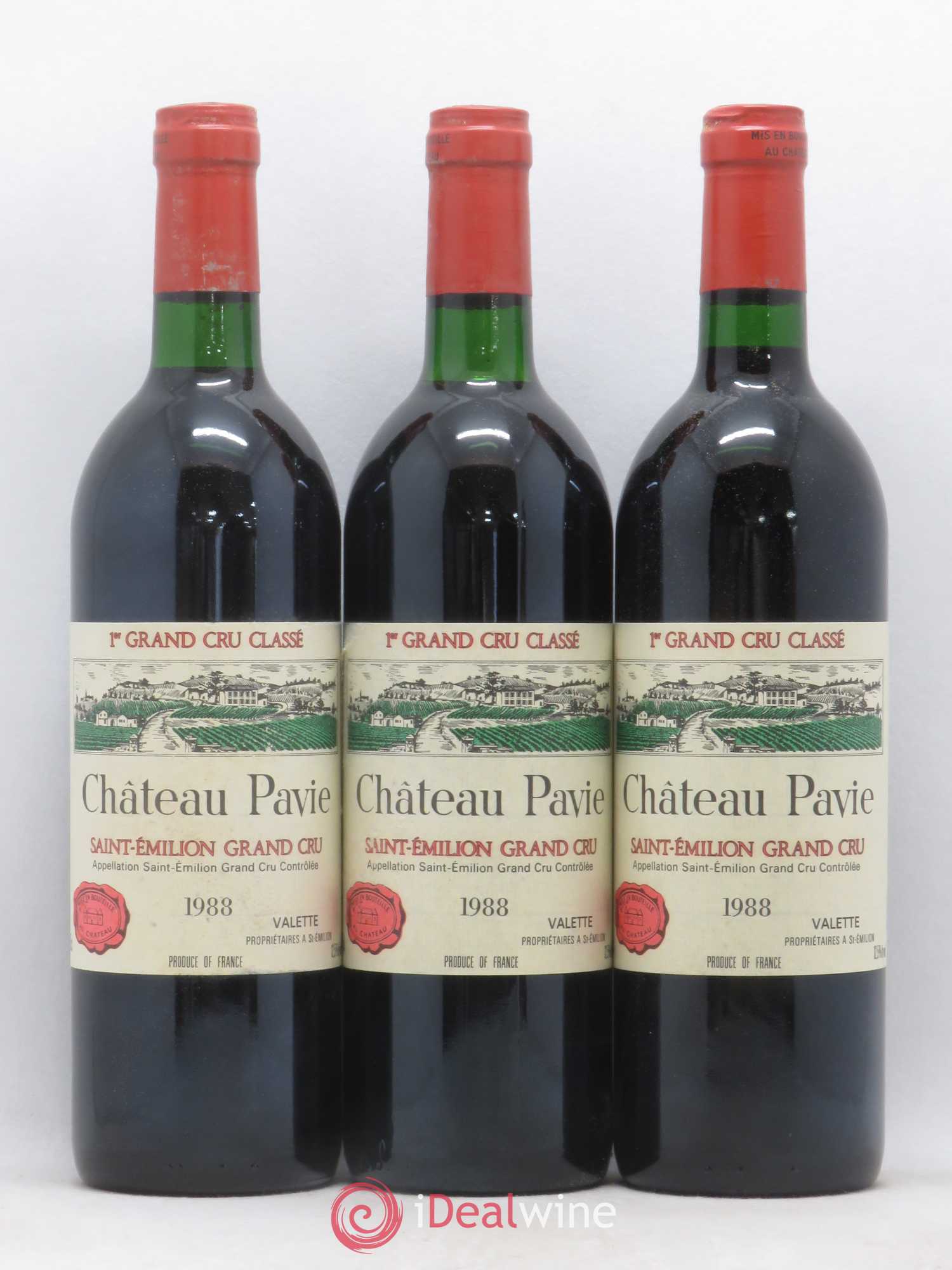 Château Pavie 1er Grand Cru Classé A 1988 - Lot de 12 bouteilles - 4