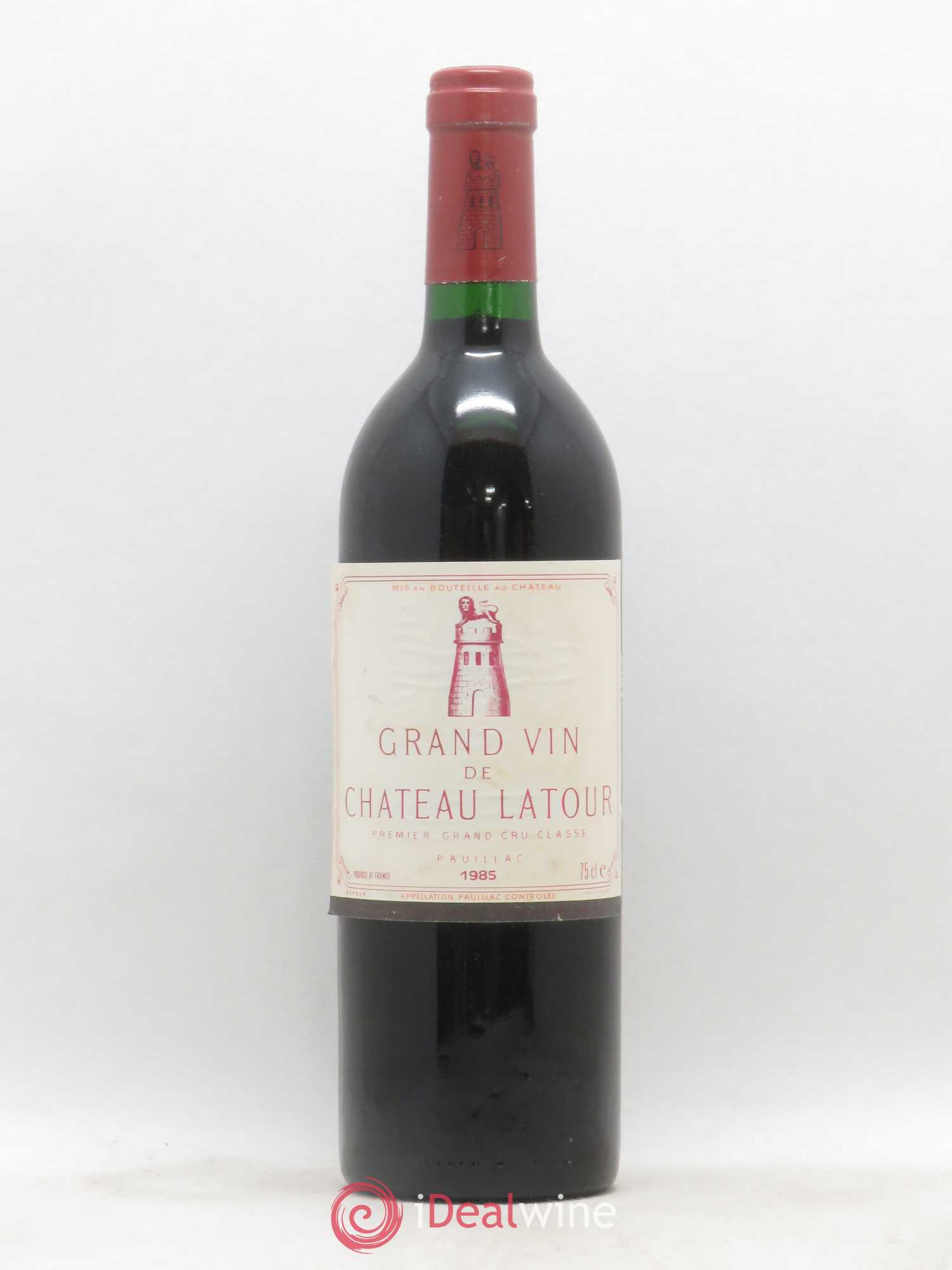 Château Latour 1er Grand Cru Classé 1985 - Lot de 1 bouteille - 0
