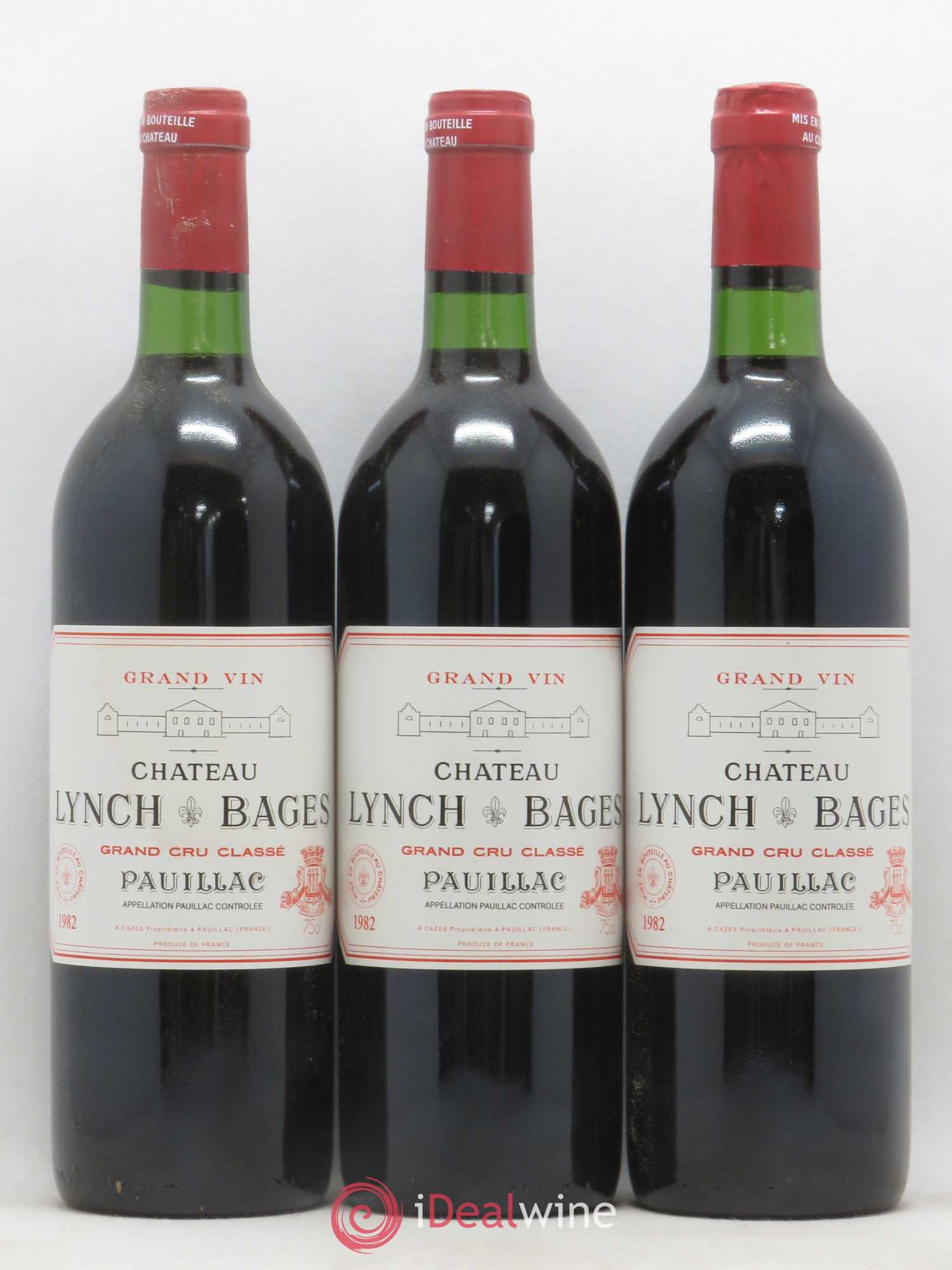 Château Lynch Bages 5ème Grand Cru Classé 1982 - Lot de 12 bouteilles - 3