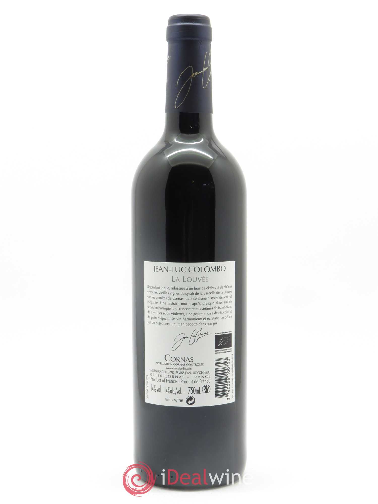 Cornas La Louvée Jean-Luc Colombo  2017 - Lot of 1 bottle - 1