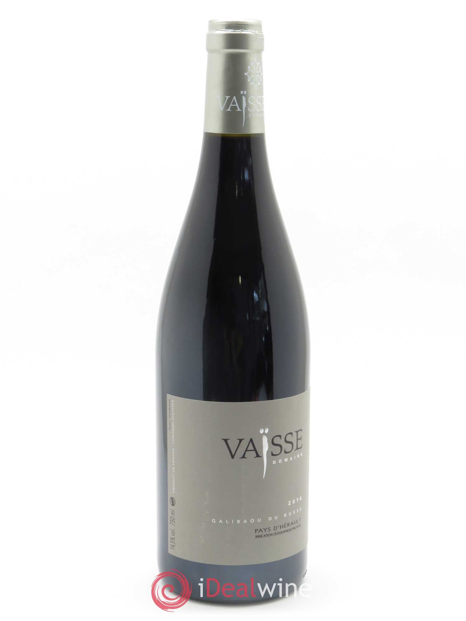 Terrasses du Larzac Galibaou du Russe Vaisse (Domaine) 2016 - Lot de 1 bouteille - 1