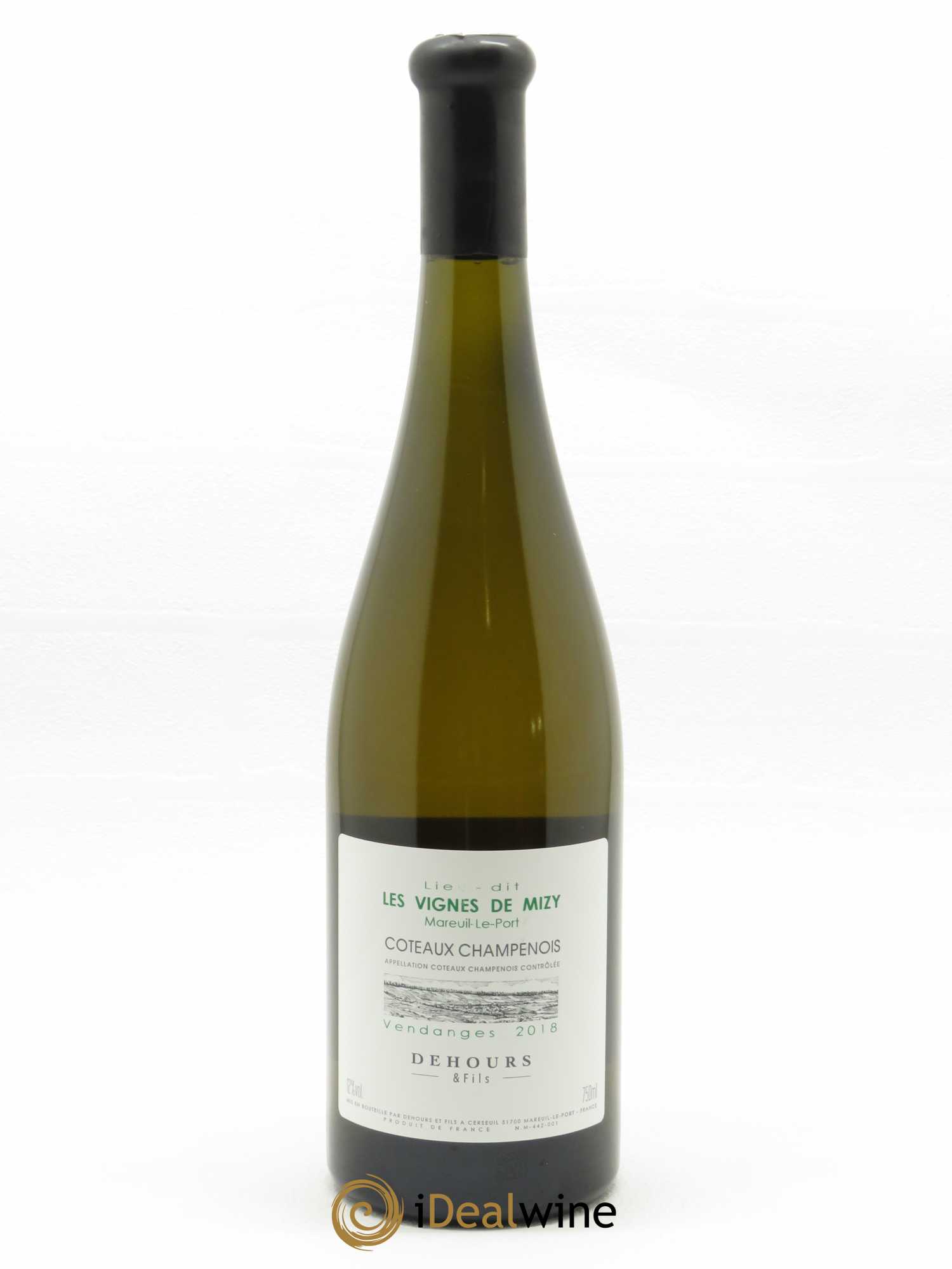 Les Vignes de Mizy Dehours & Fils 2018 - Lot of 1 bottle - 0