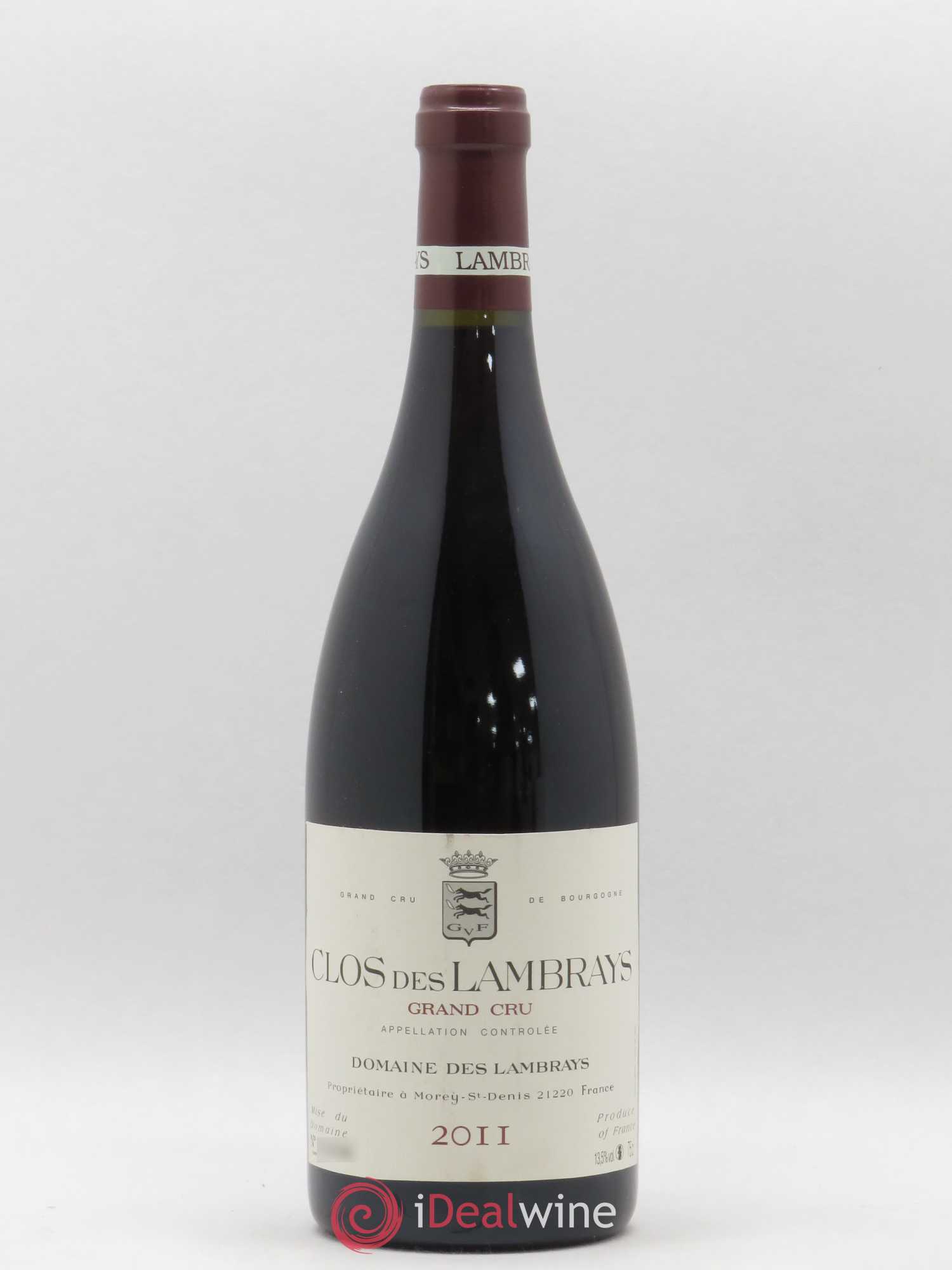 Clos des Lambrays Grand Cru Domaine des Lambrays 2011 - Lot de 1 bouteille - 0