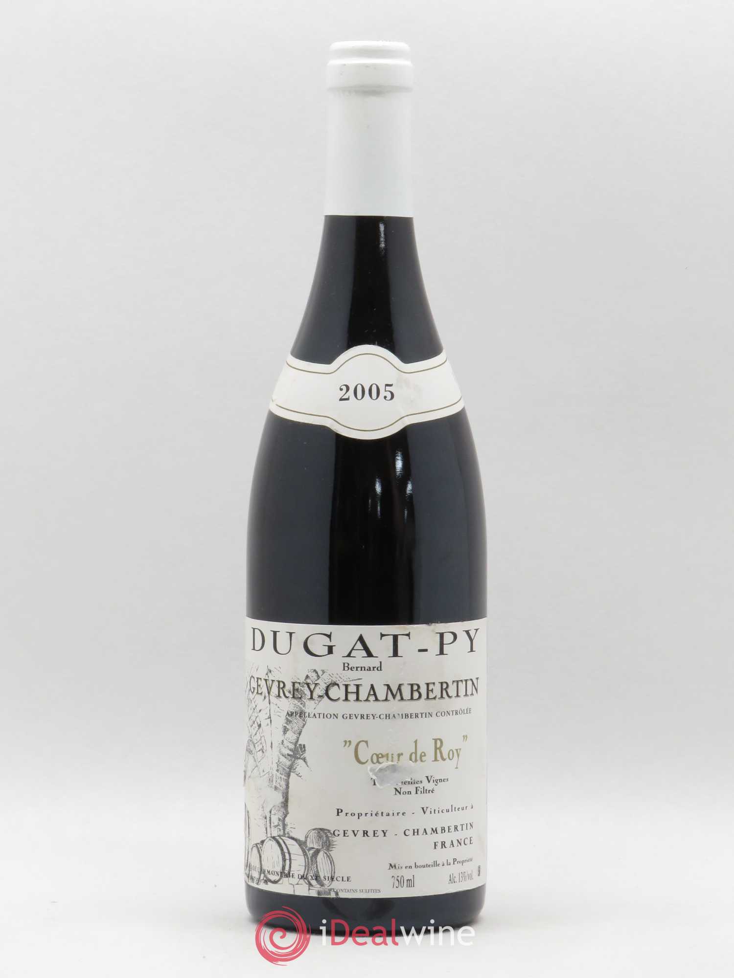 Gevrey-Chambertin Coeur de Roy Très Vieilles Vignes Dugat-Py 2005 - Lot de 1 bouteille - 0