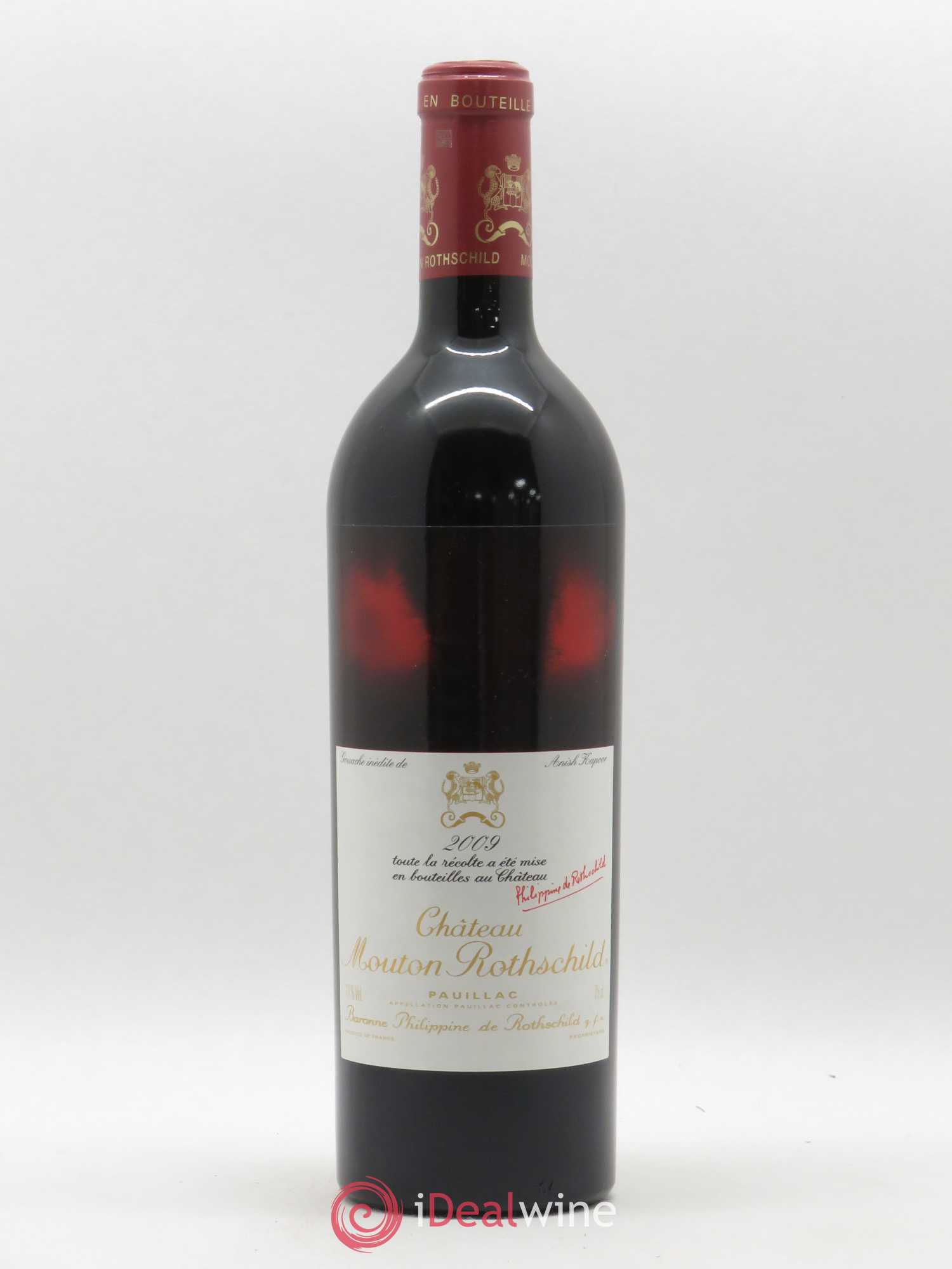 Château Mouton Rothschild 1er Grand Cru Classé 2009 - Lot de 1 bouteille - 0