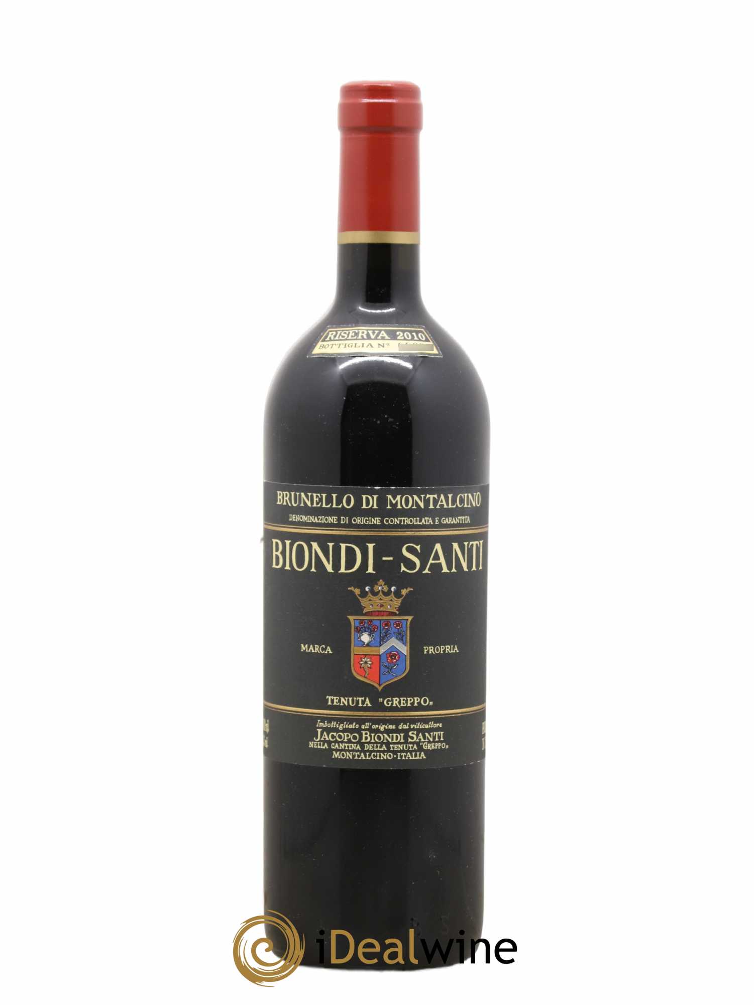 Brunello di Montalcino DOCG Biondi-Santi Tenuta Greppo 2010 - Lot de 1 bouteille - 0
