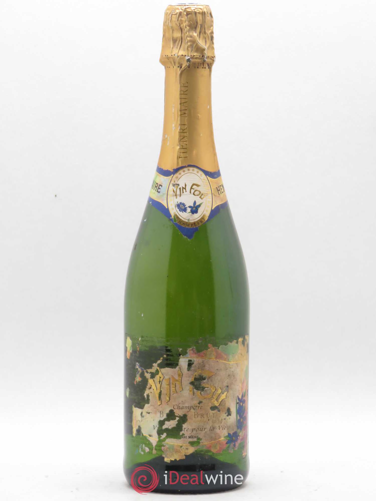 Vin Mousseux Henri Maire Vin Fou Blanc de Blancs (sans prix de réserve) - Posten von 1 Flasche - 0