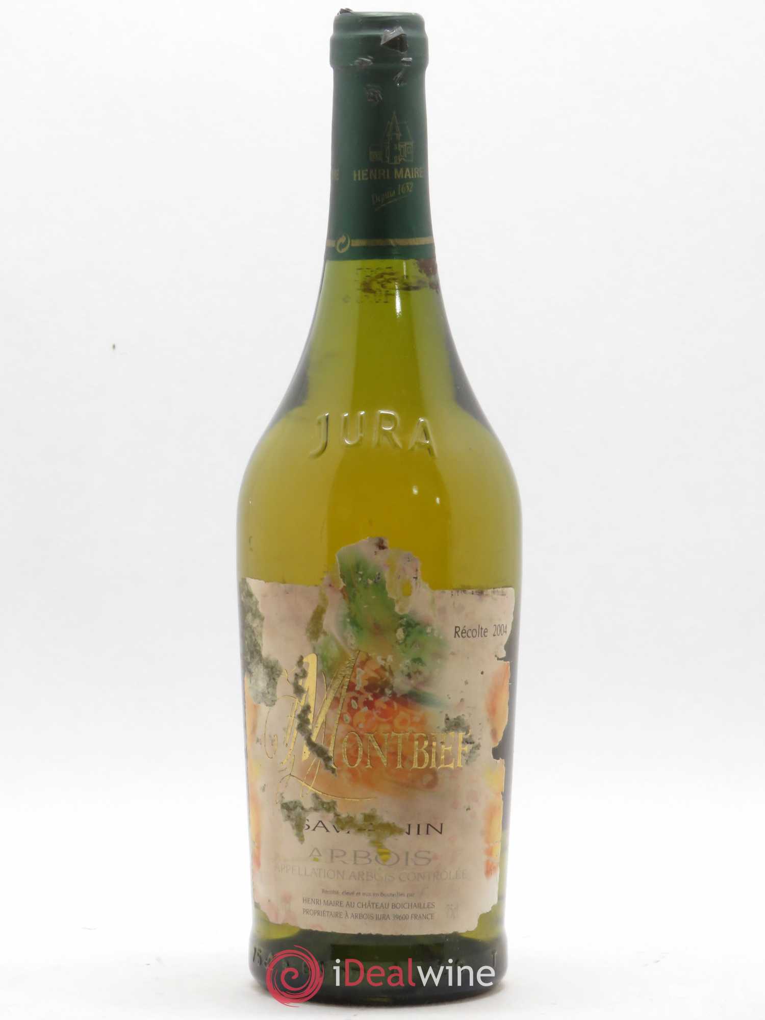 Arbois Savagnin Montbief Henri Maire 2004 - Posten von 1 Flasche - 0