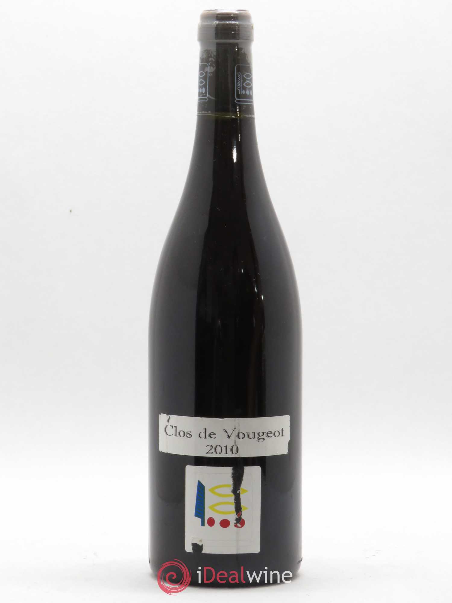 Clos de Vougeot Grand Cru Prieuré Roch 2010 - Lot de 1 bouteille - 0