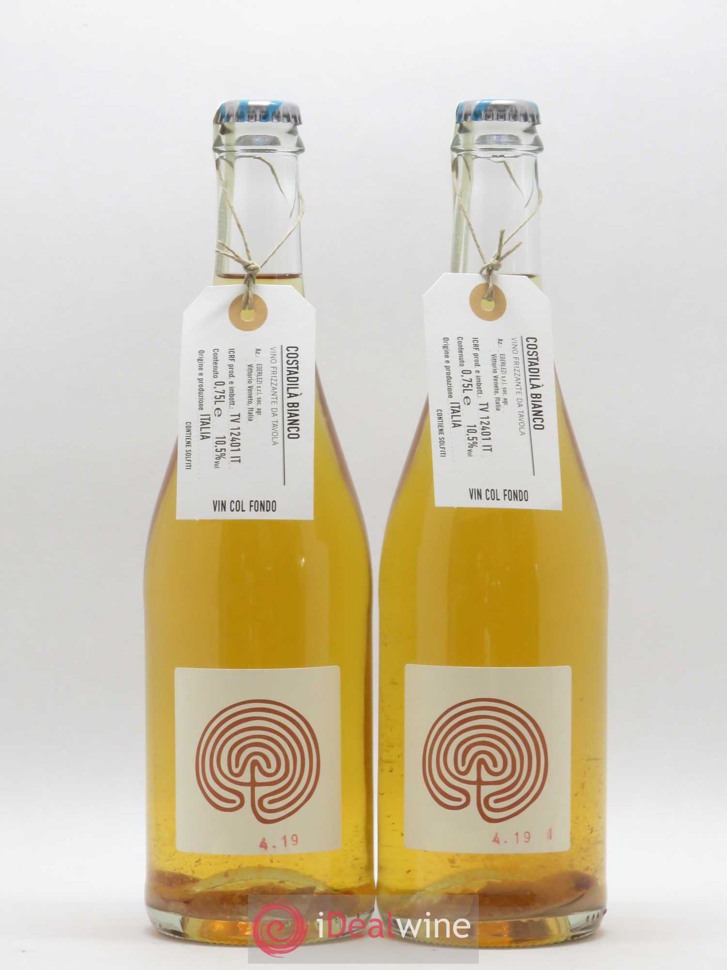 Italie Costadila Moz Vino blanco frizzante de Tavola - Posten von 2 Flaschen - 0