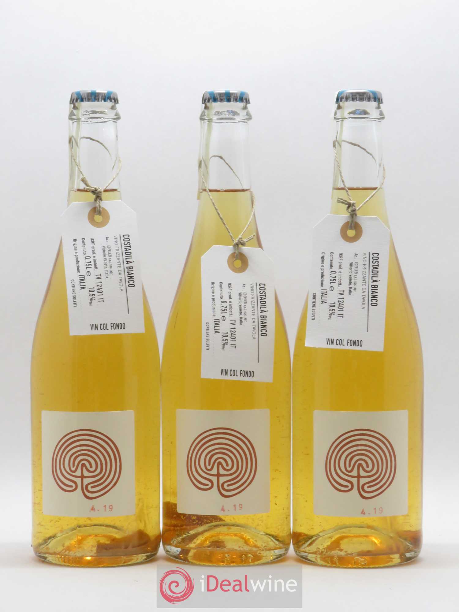 Italie Costadila Moz Vino blanco frizzante de Tavola - Posten von 6 Flaschen - 1