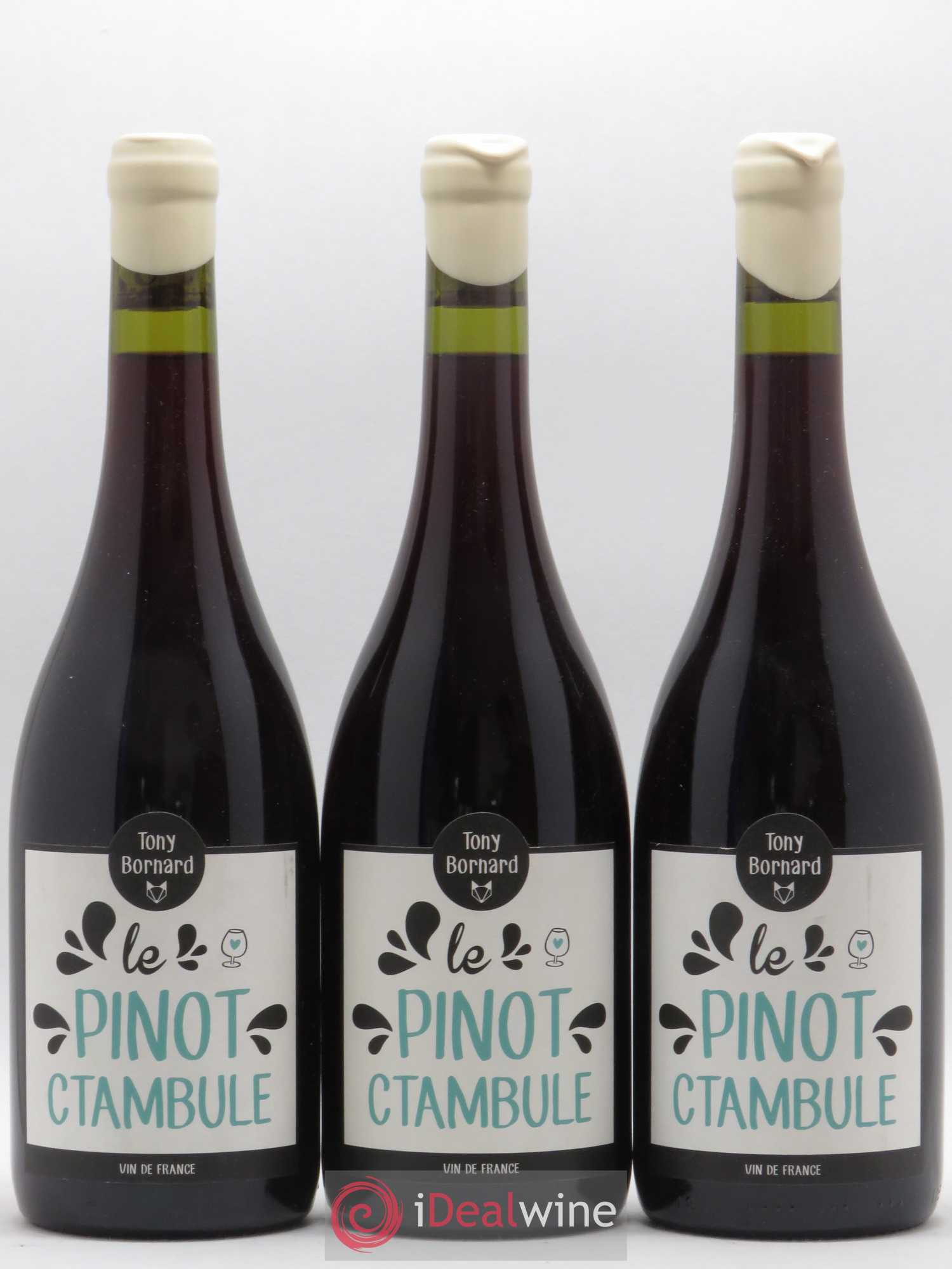 Vin de France Le Pinotctambule Tony Bornard - Posten von 3 Flaschen - 0