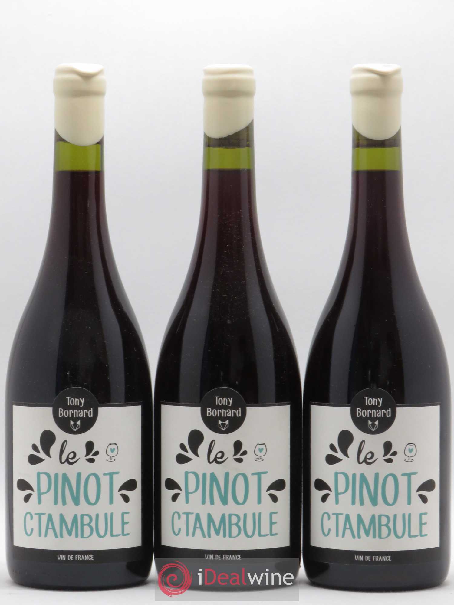 Vin de France Le Pinotctambule Tony Bornard - Posten von 3 Flaschen - 0