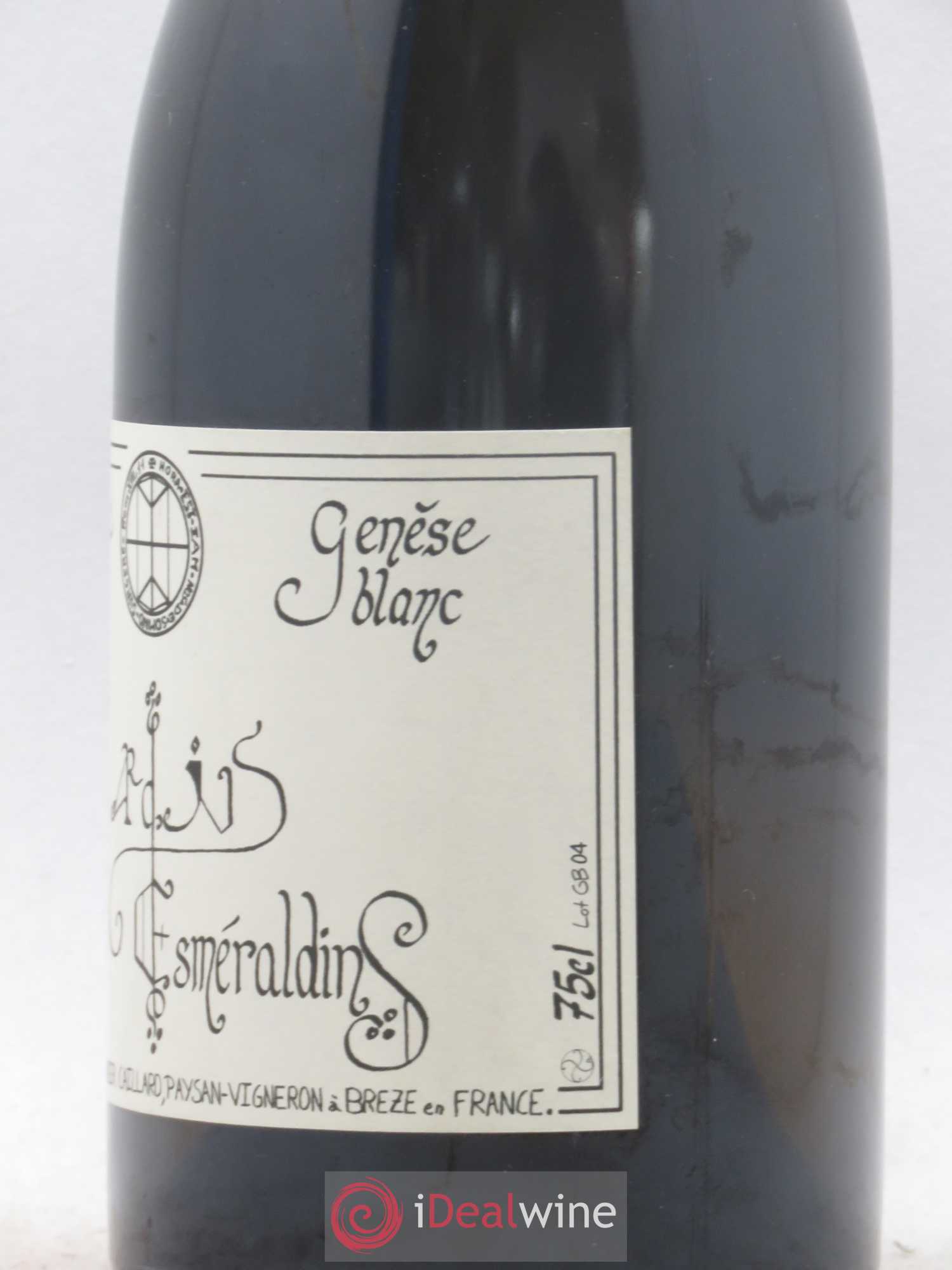 Vin de France Génèse Xavier Caillard - Les Jardins Esmeraldins 2004 - Lot de 2 bouteilles - 2