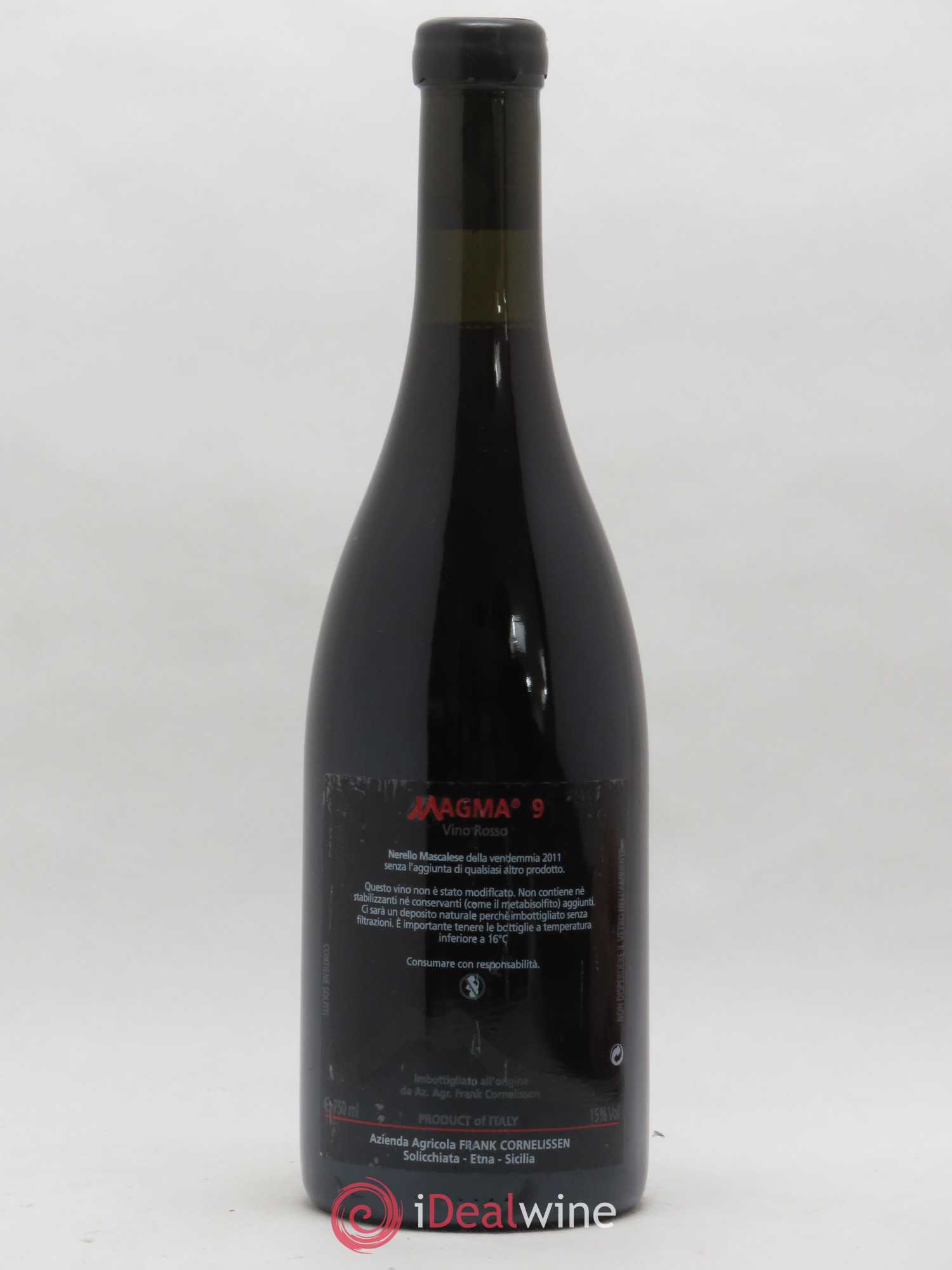 Italie Terre Sicilane IGT Magma 9 Frank Cornelissen 2011 - Posten von 1 Flasche - 1