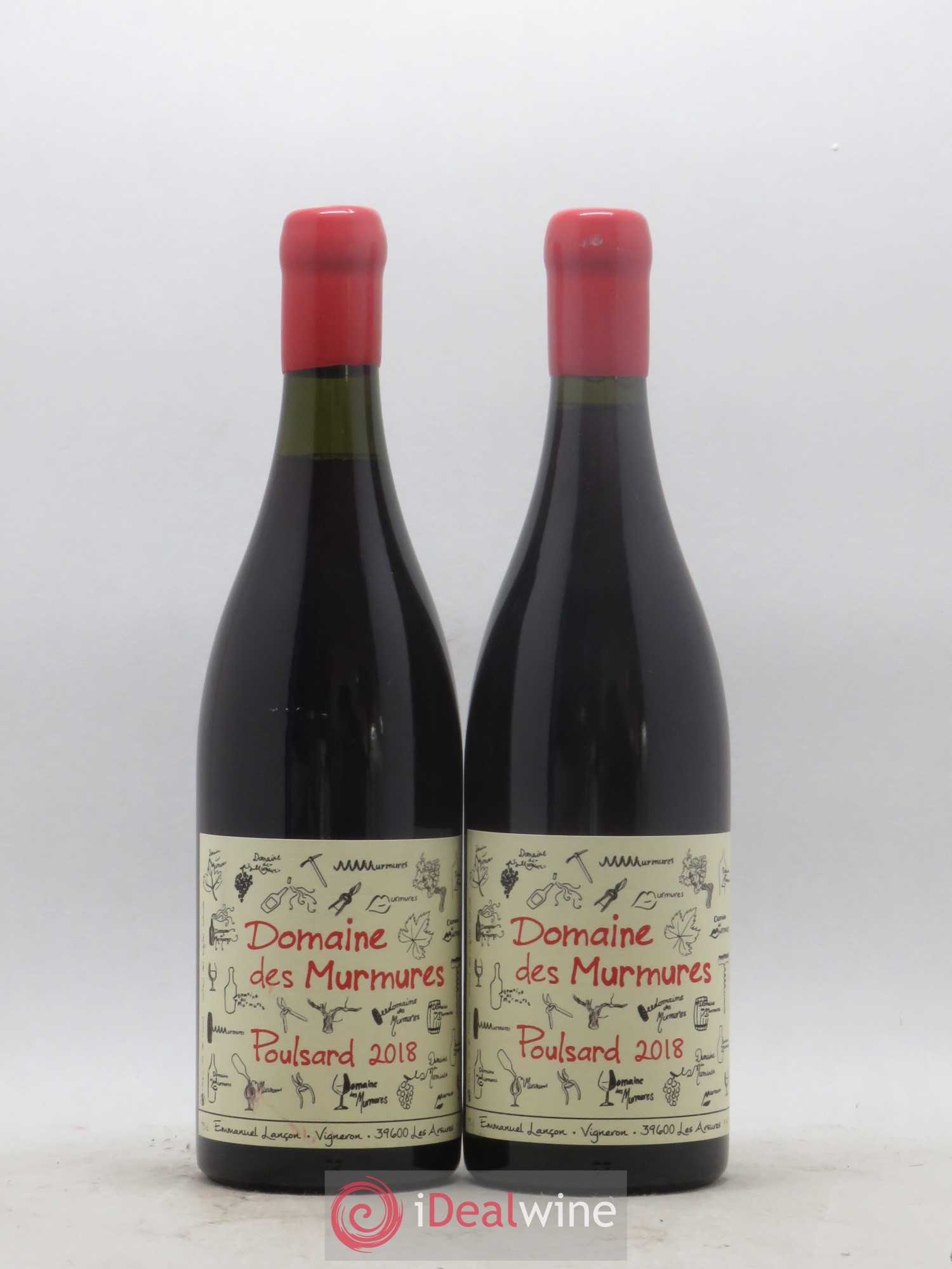 Vin de France Poulsard Murmures (Domaine des) - Emmanuel Lançon 2018 - Lot de 2 bouteilles - 0