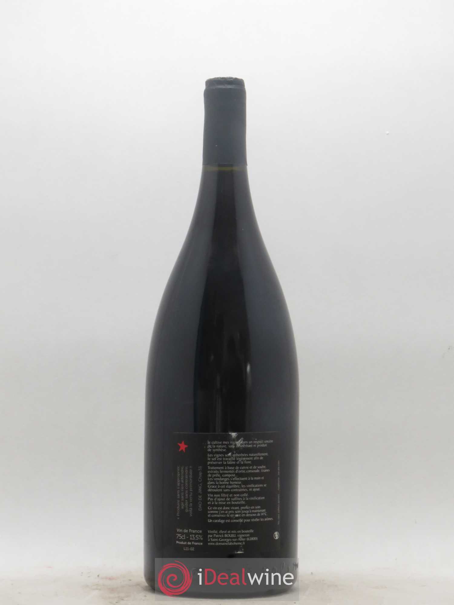 Vin de France La Bohème Patrick Bouju - La Bohème 2011 - Lot de 1 magnum - 1