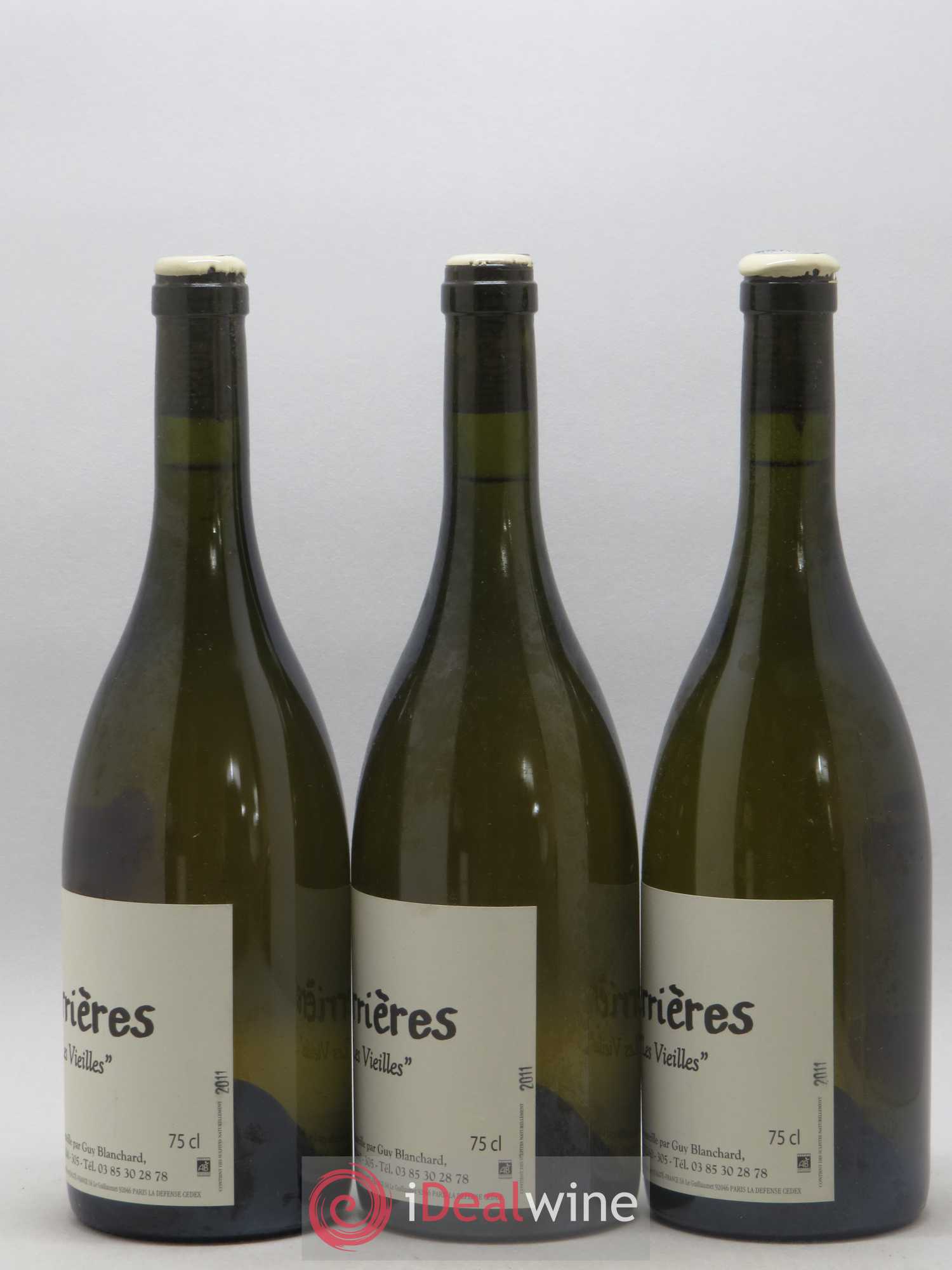 Vin de France Perrieres Les Vieilles Guy Blanchard 2011 - Posten von 3 Flaschen - 1