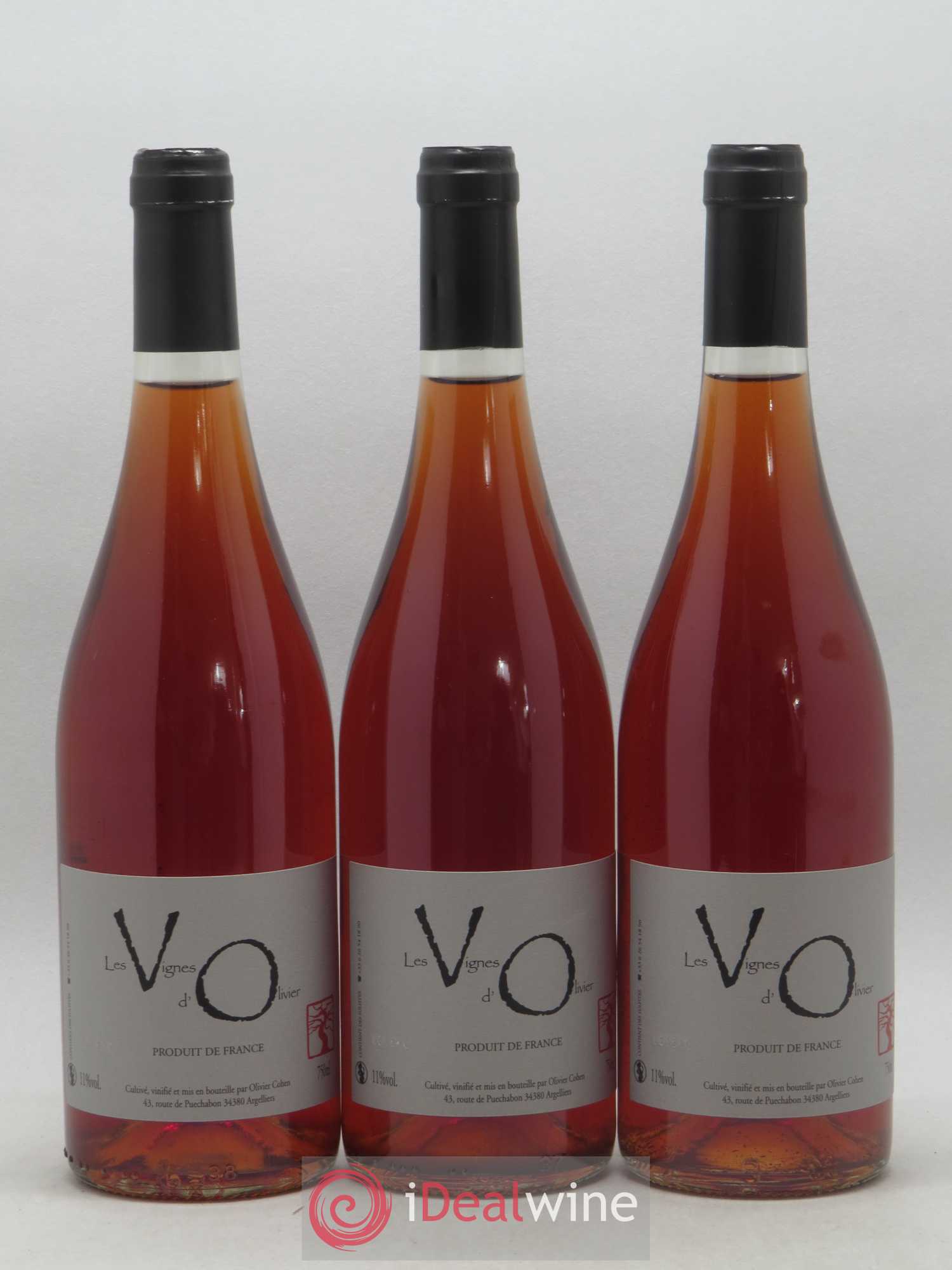 Divers Vin de France Les Vignes d'Olivier Olivier Cohen (sans prix de réserve) - Lot de 6 bouteilles - 1