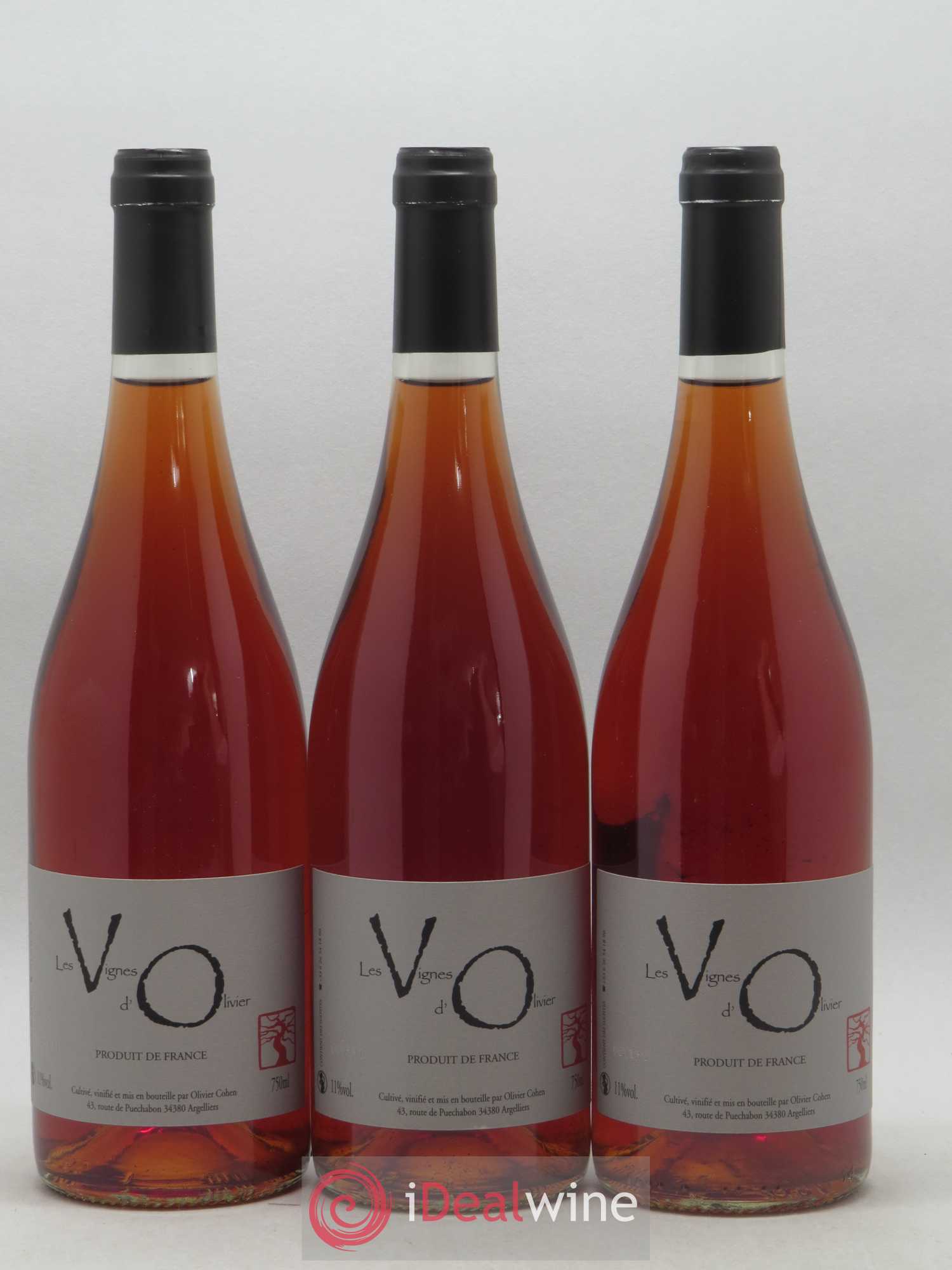 Divers Vin de France Les Vignes d'Olivier Olivier Cohen (sans prix de réserve) - Lot de 6 bouteilles - 2